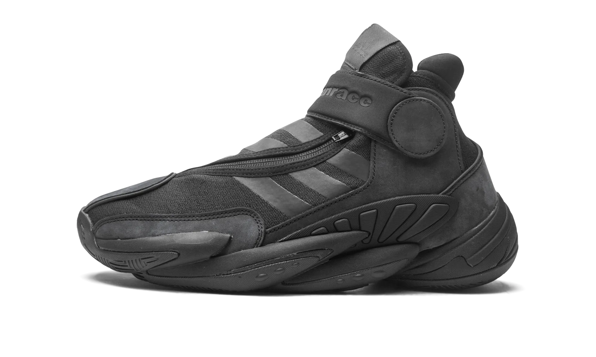 0 To 60 STMT Human Race "Triple Black" adidas low-top mens trainers