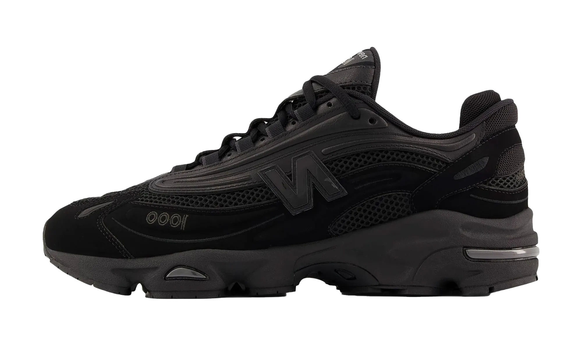 1000 "All Black" New Balance Men's sneakers