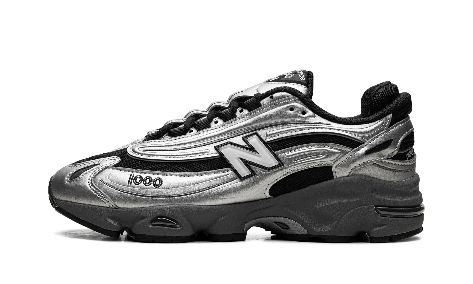 1000 "Black Silver Metallic" New Balance Men's sneakers