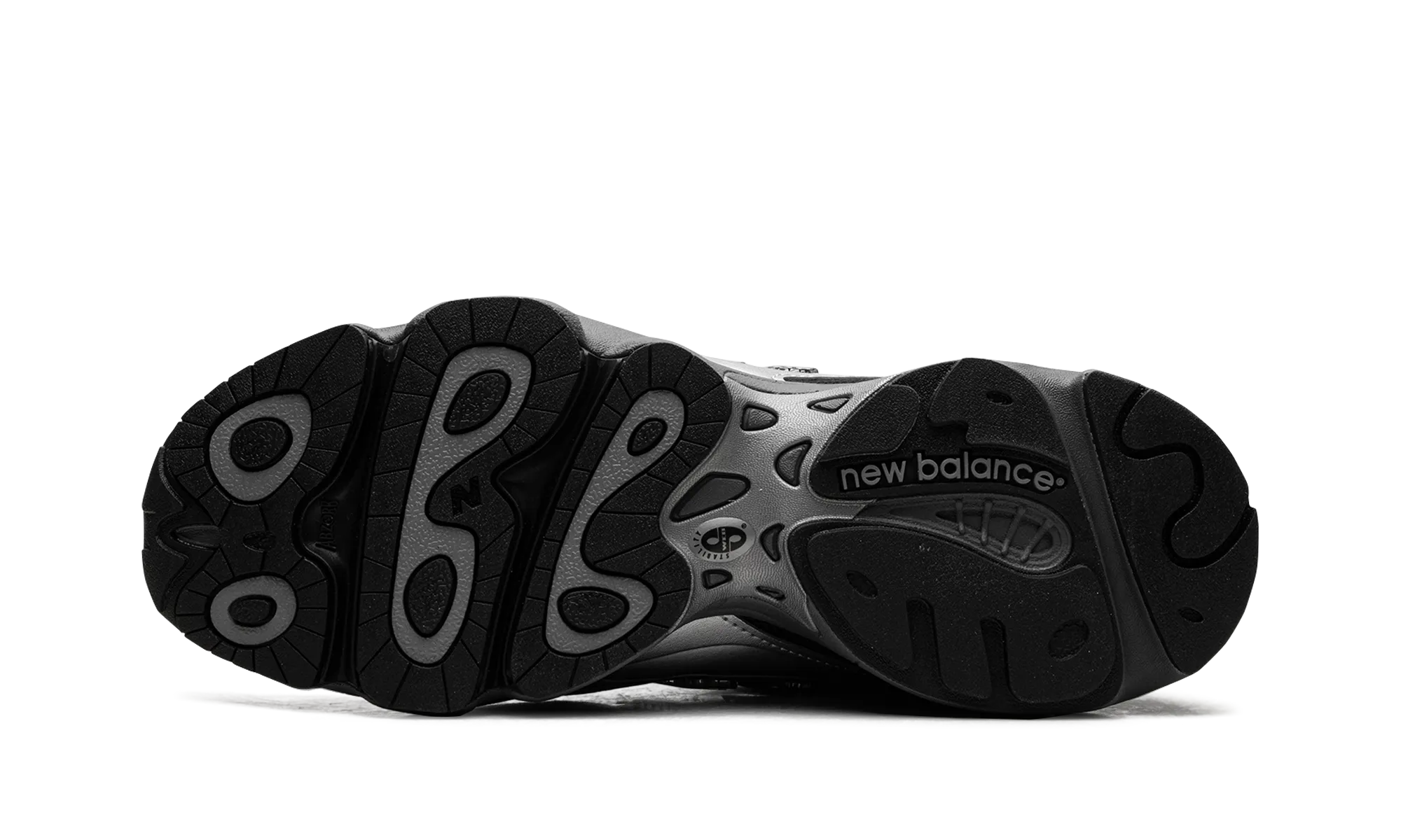 1000 "Black Silver Metallic" new balance mens comfort shoes