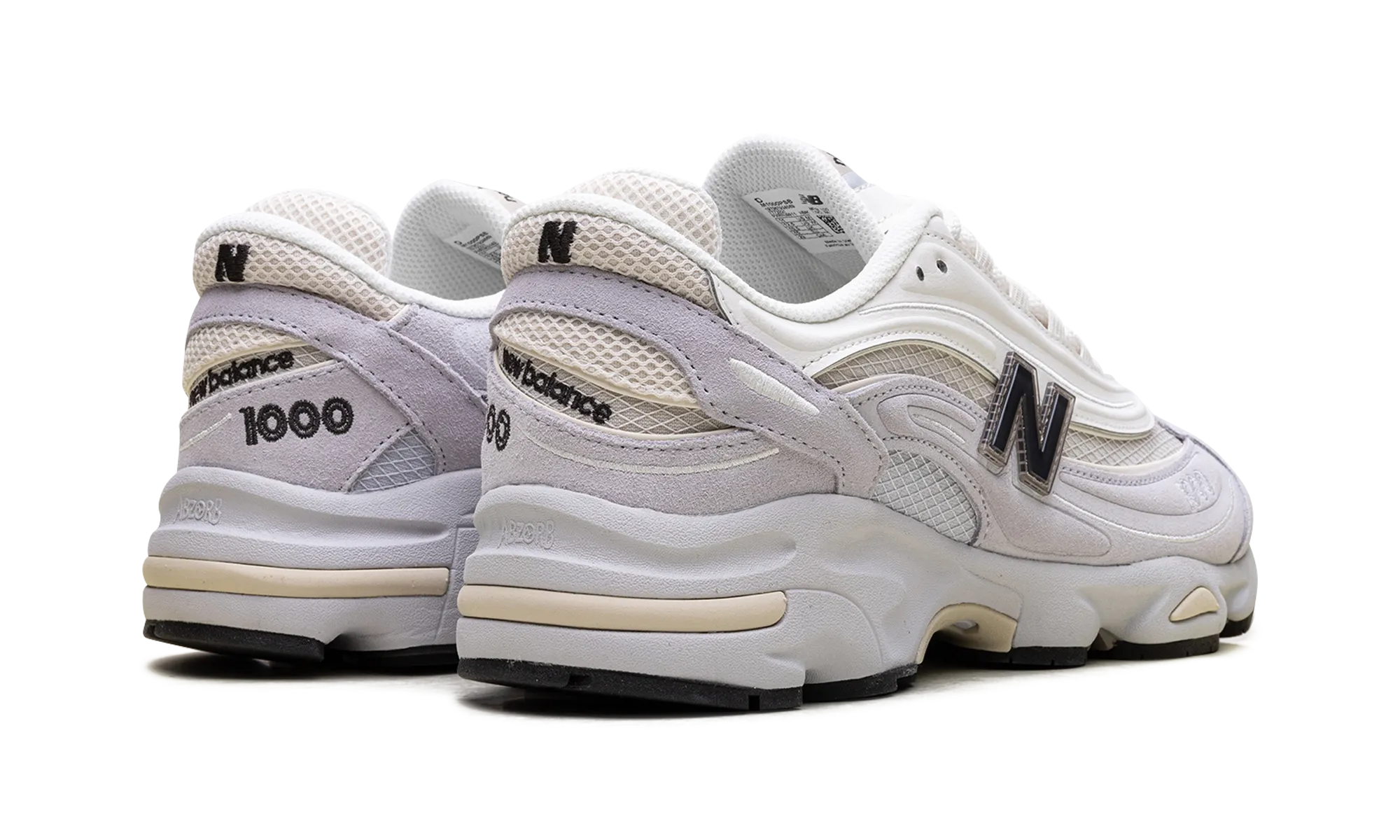 1000 "Pearl Grey Black" new balance mens comfort shoes