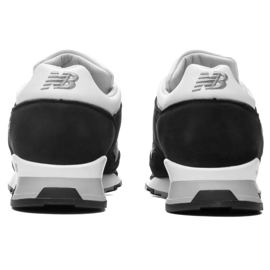 1500 Made in England - Black/White New Balance Arch Support Sneakers