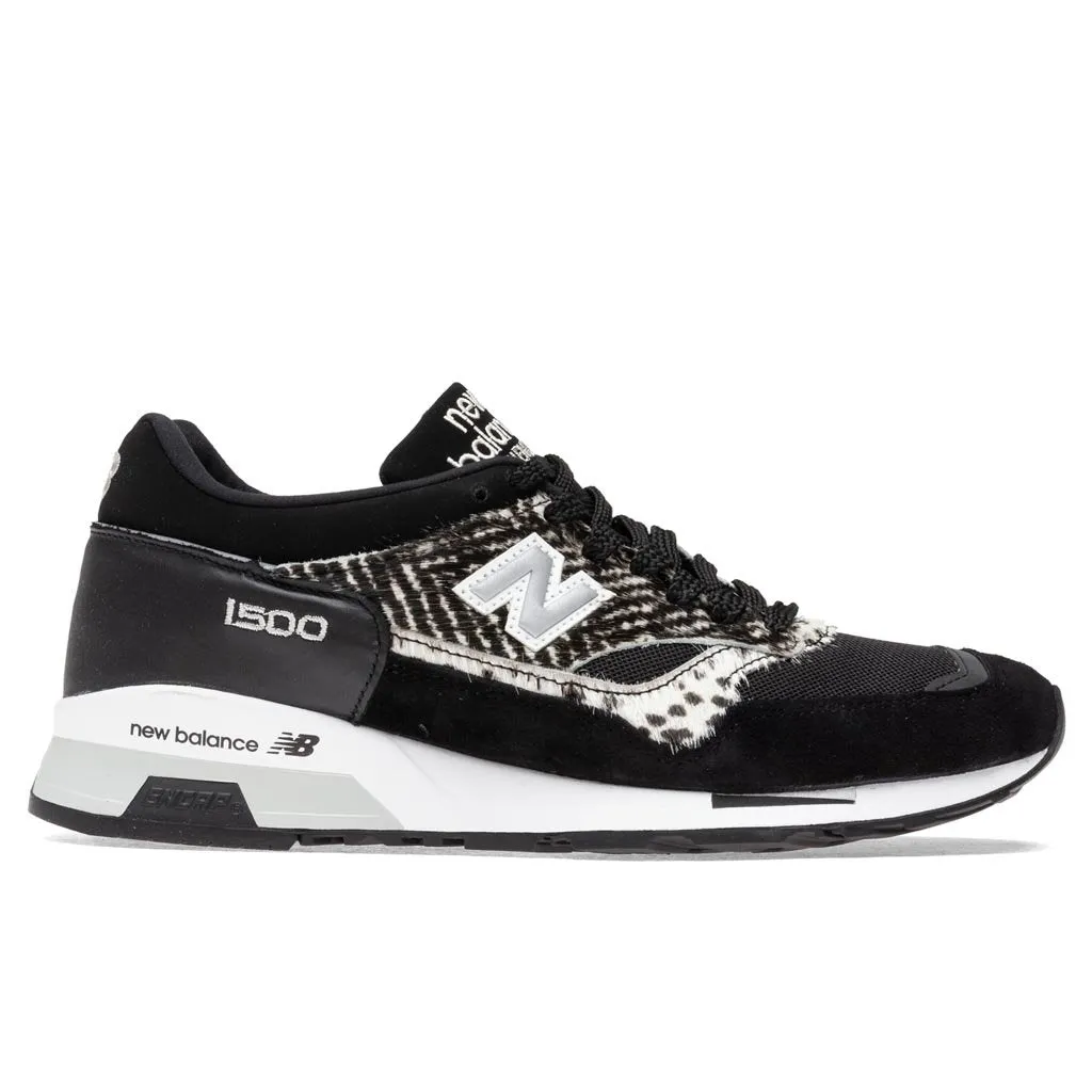 1500 "Animal Pack" - Black/White New Balance sneakers with arch support