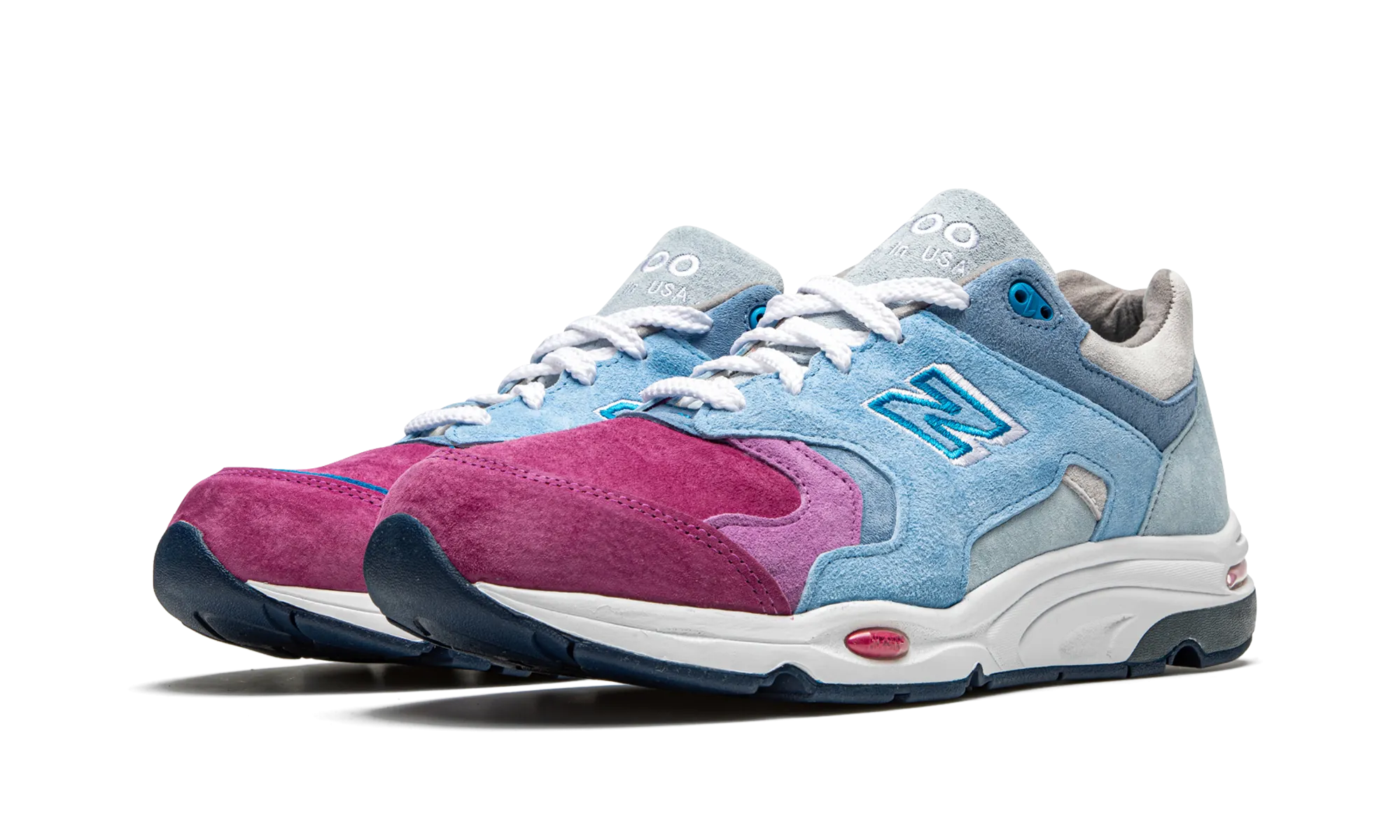1700 "KITH - The Colorist Pink Toe" new balance mens casual sneakers