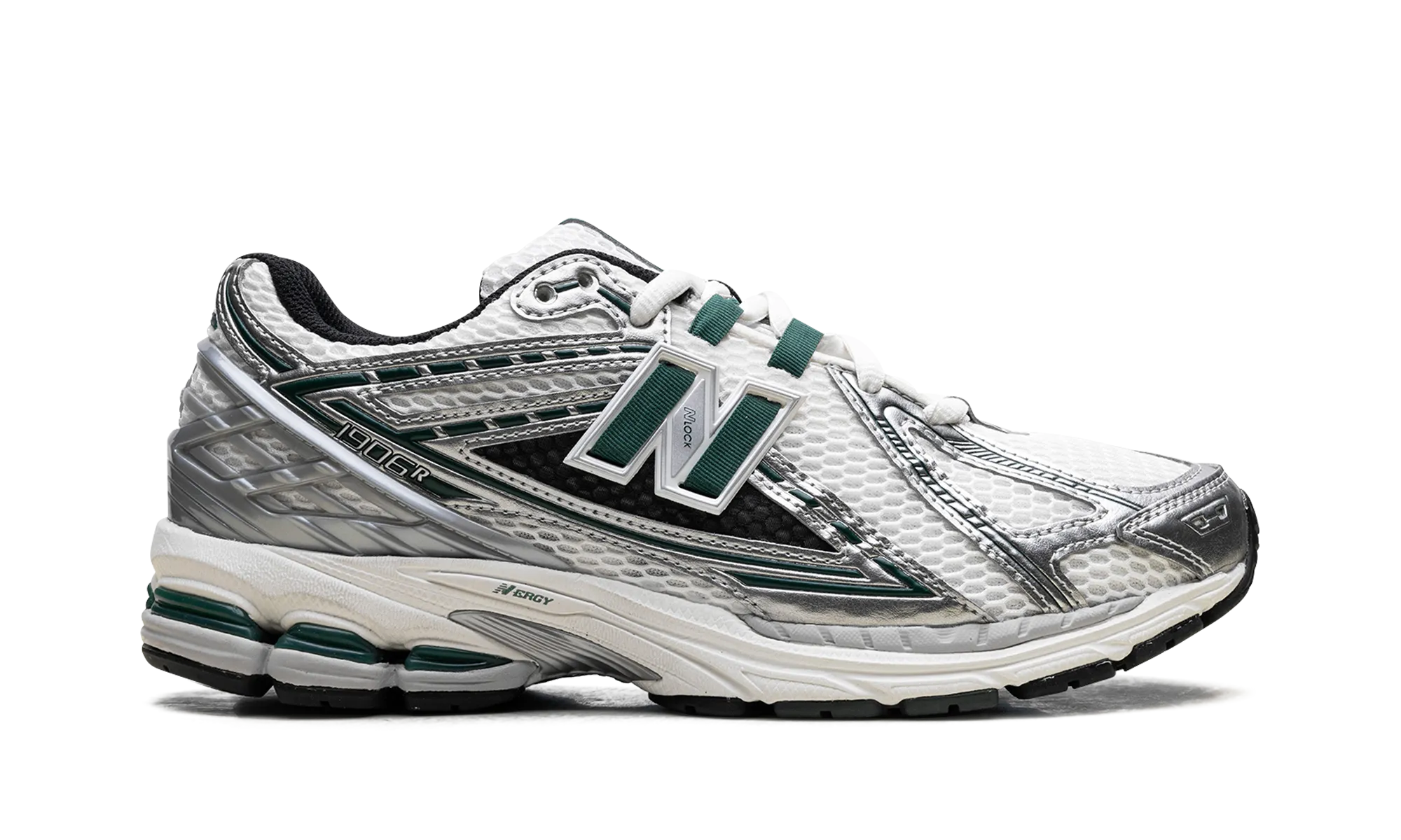 1906R "Silver Metallic Nightwatch Green" new balance mens comfort shoes