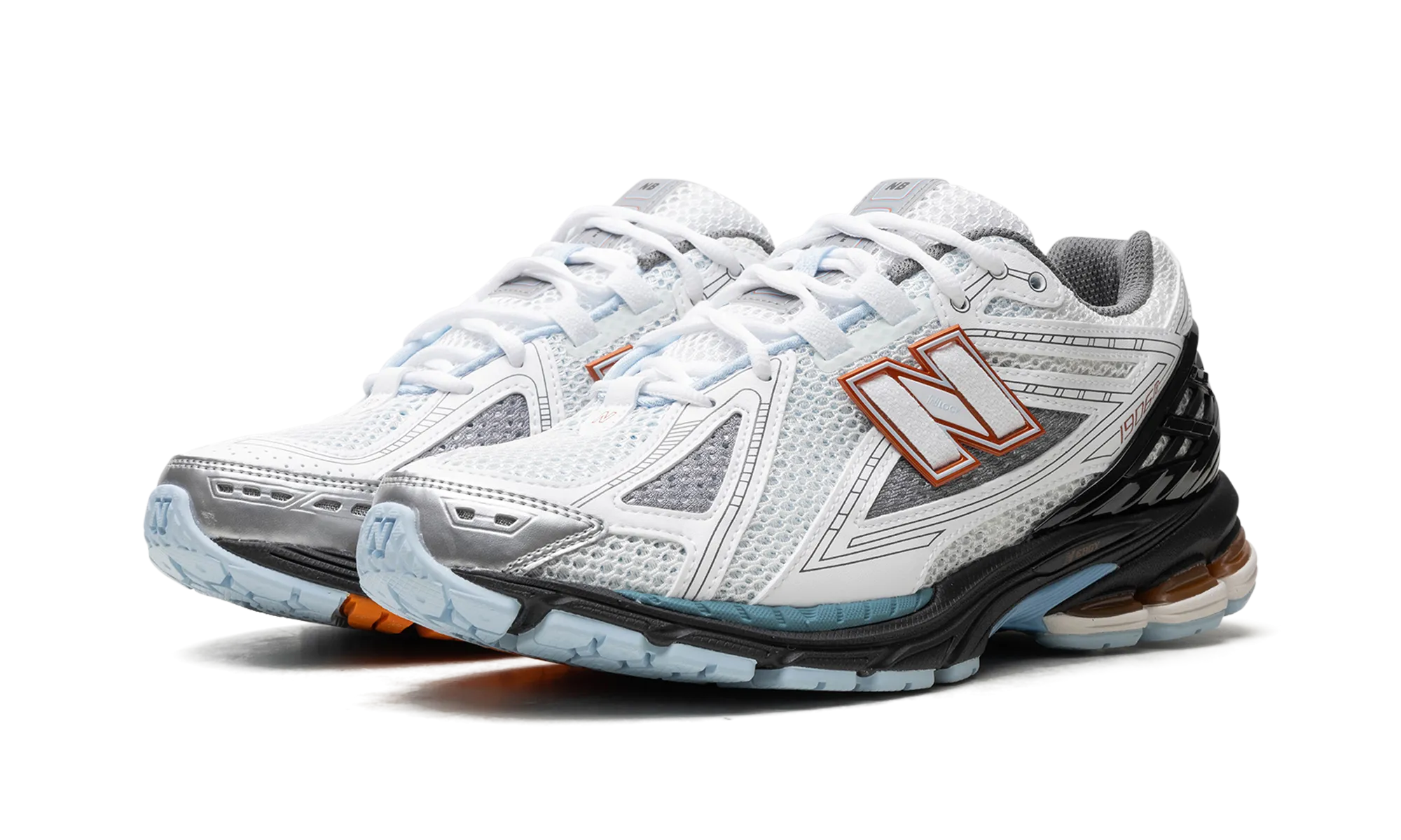 1906R "White Black Copper" new balance mens comfort shoes