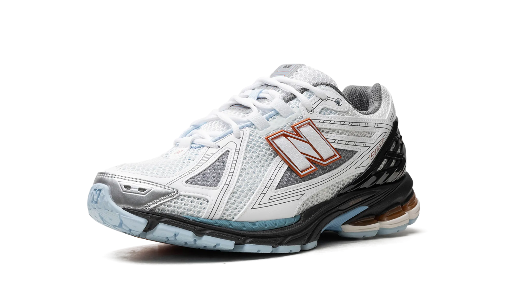 1906R "White Black Copper" new balance mens comfort shoes
