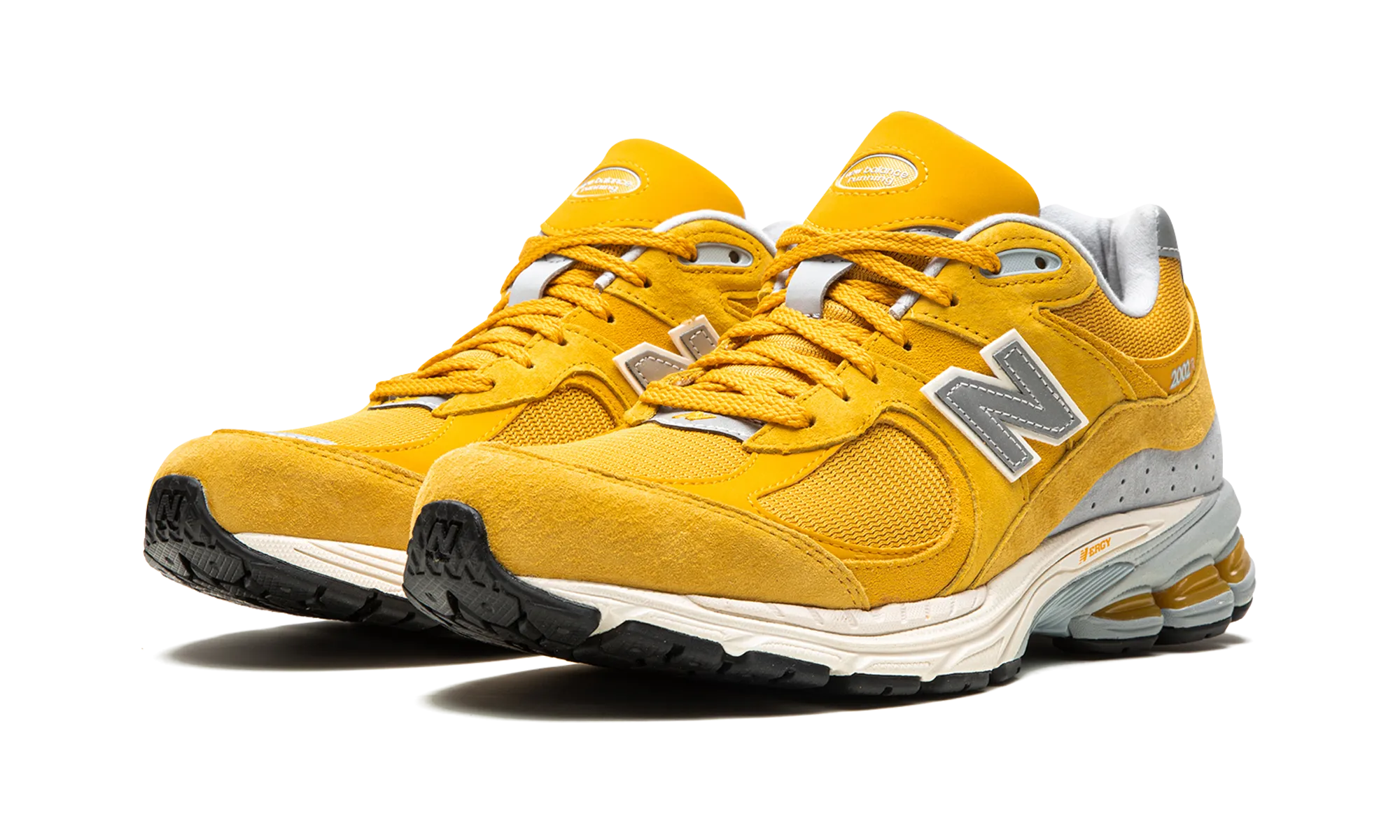 2002R "Egg Yolk" new balance mesh athletic shoes
