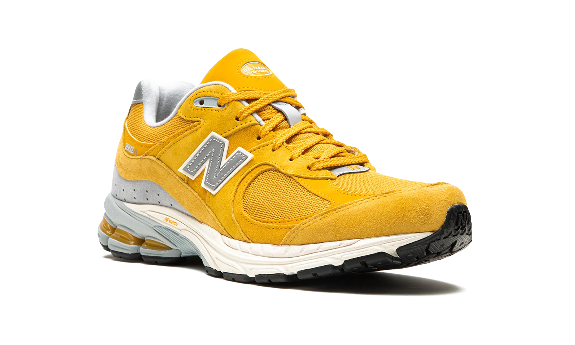 2002R "Egg Yolk" new balance mesh athletic shoes