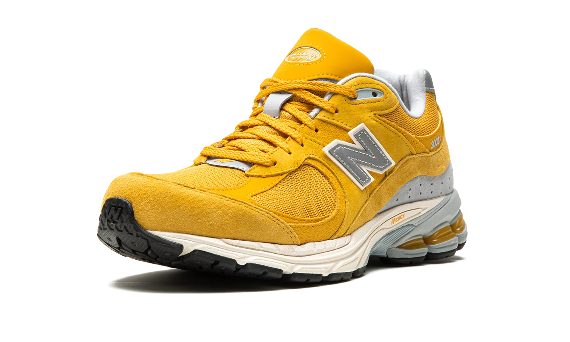 2002R "Egg Yolk" new balance mesh athletic shoes