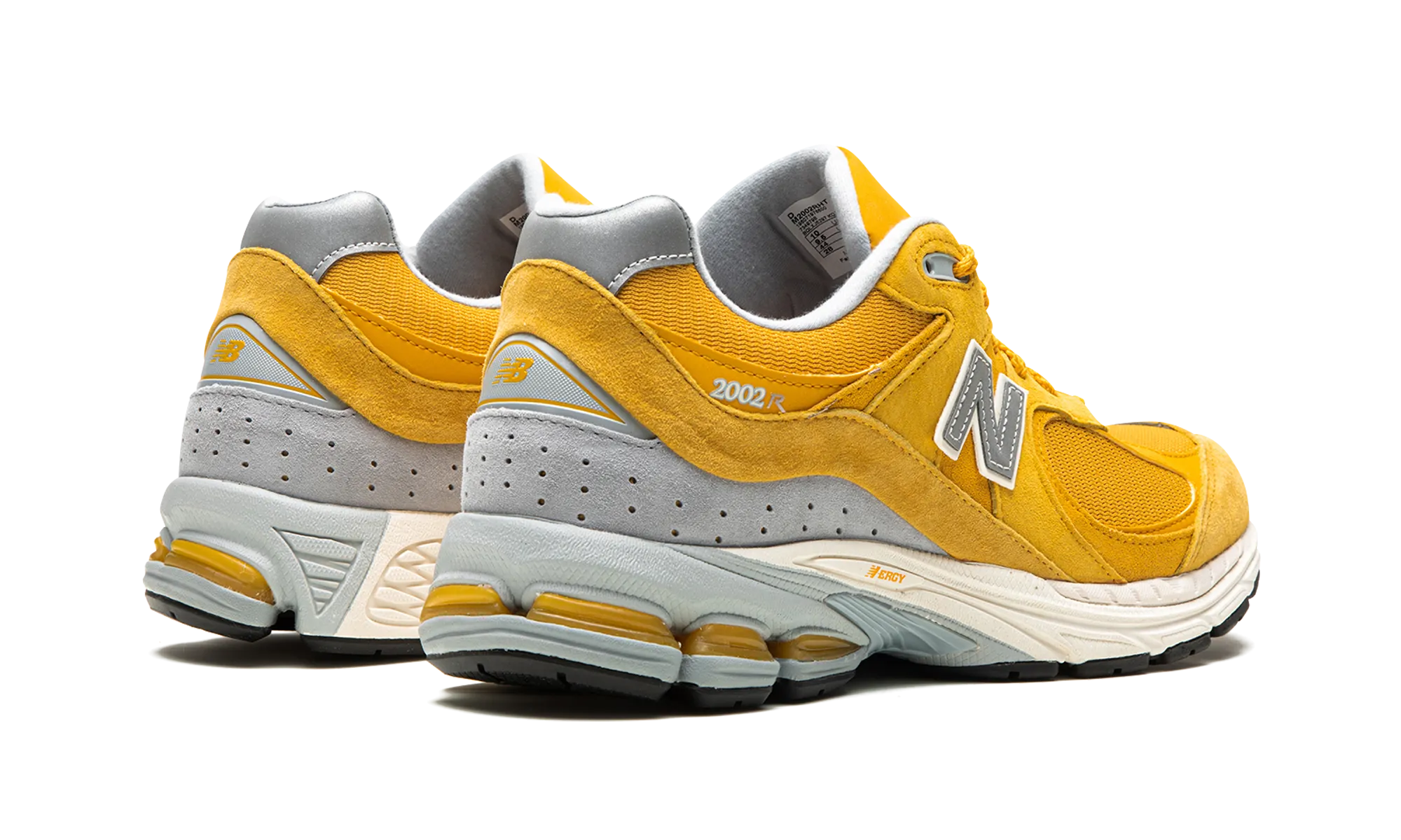 2002R "Egg Yolk" new balance mesh athletic shoes