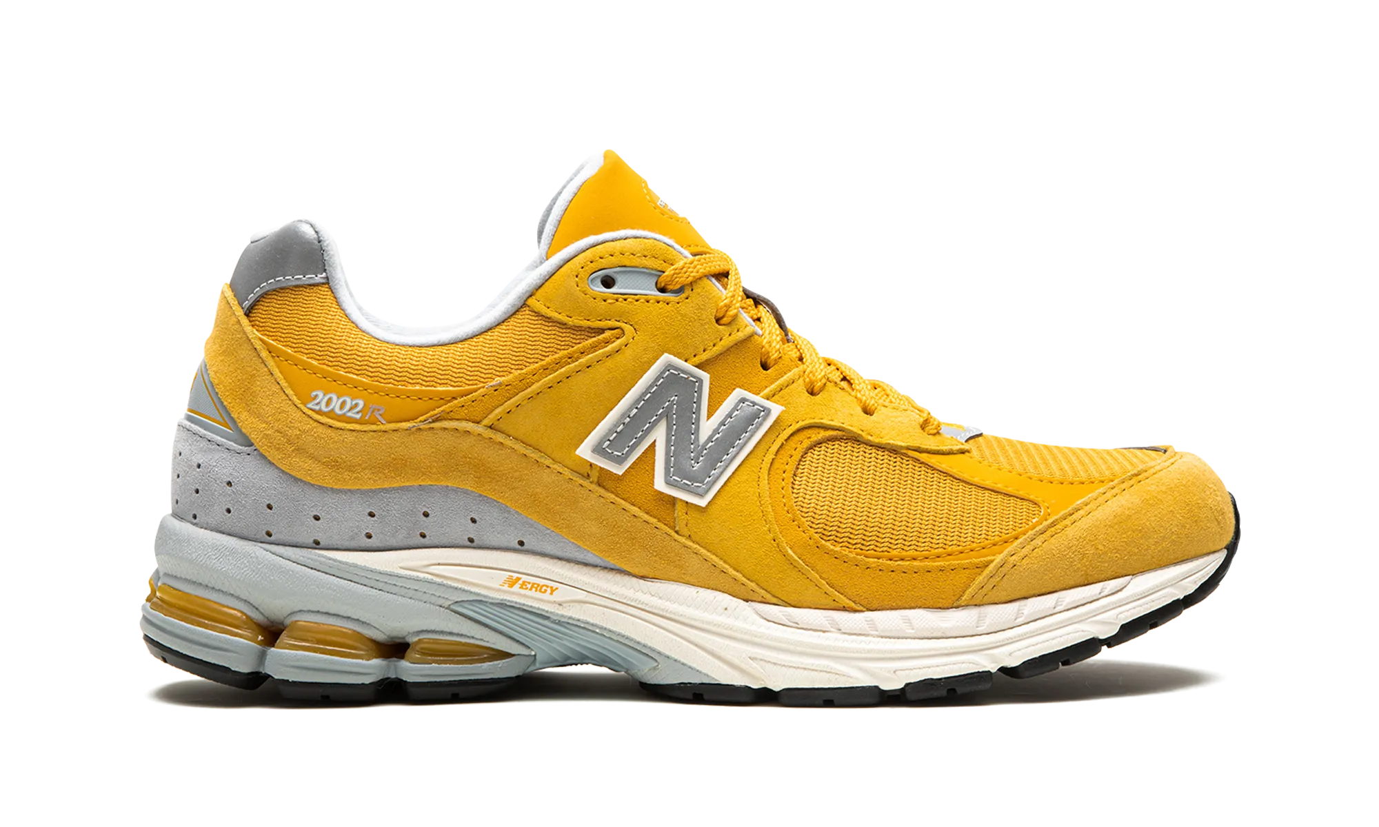 2002R "Egg Yolk" new balance mesh athletic shoes