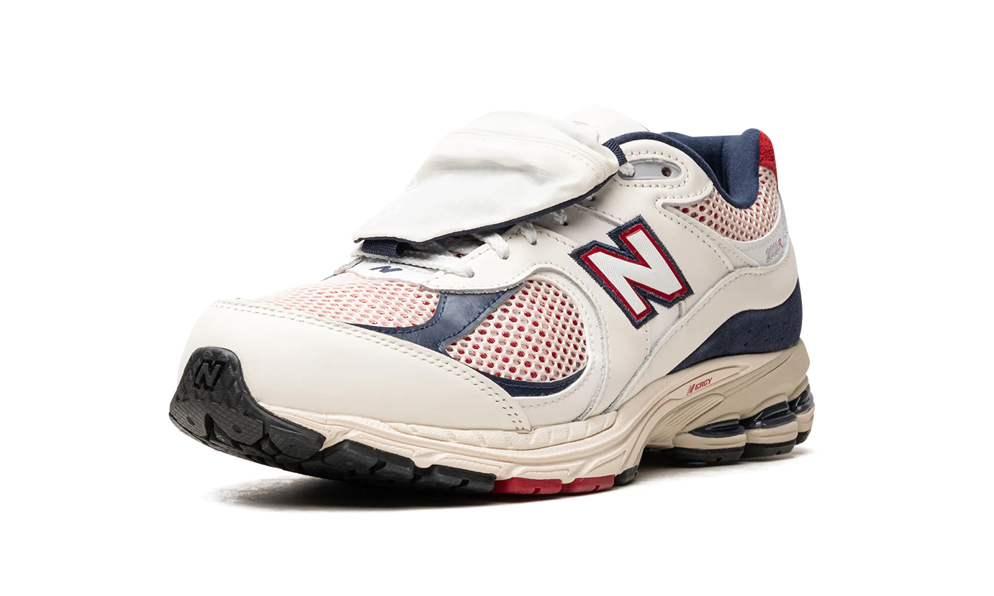 2002R "Sea Salt/Team Red" new balance mens runners