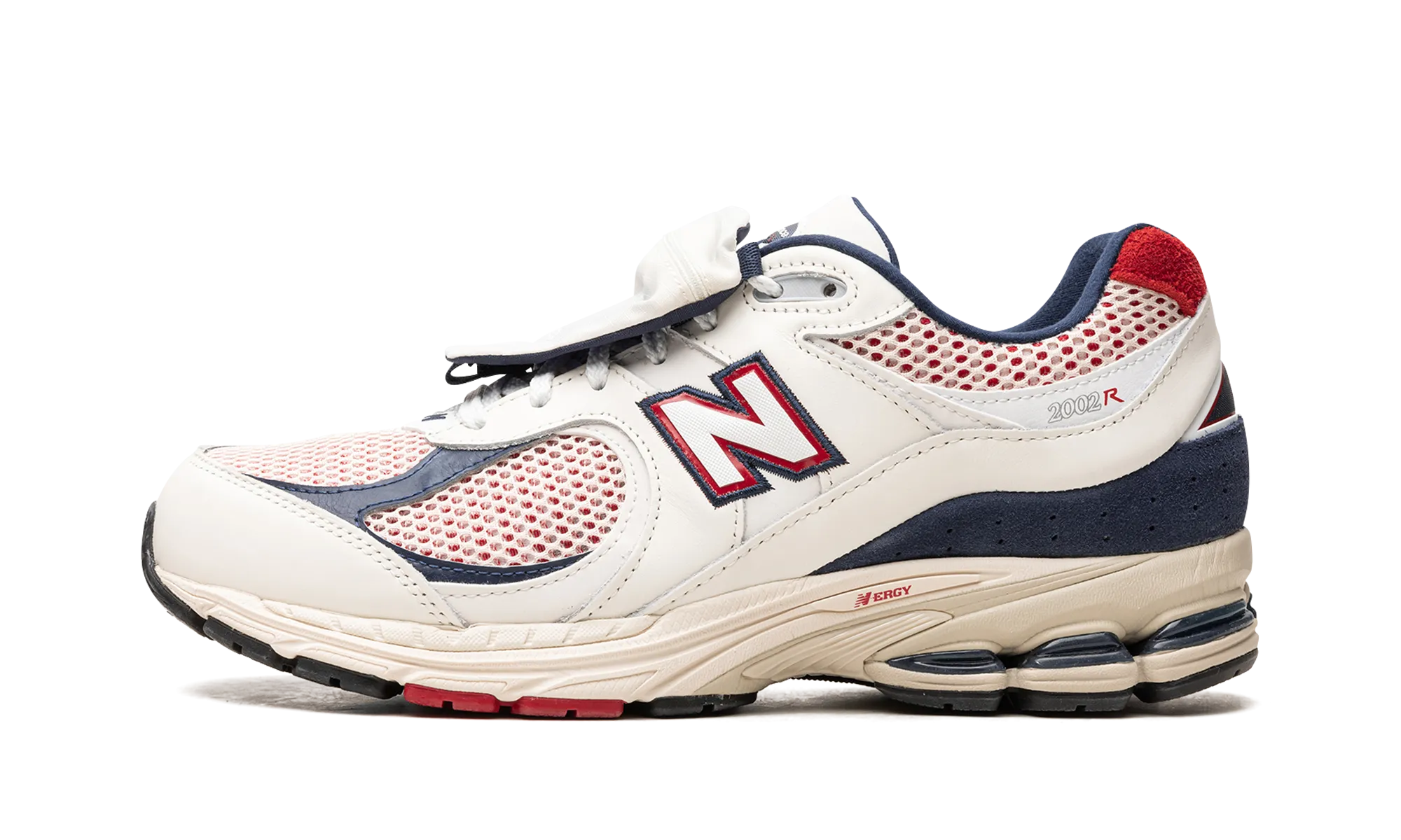 2002R "Sea Salt/Team Red" New Balance Men's styles