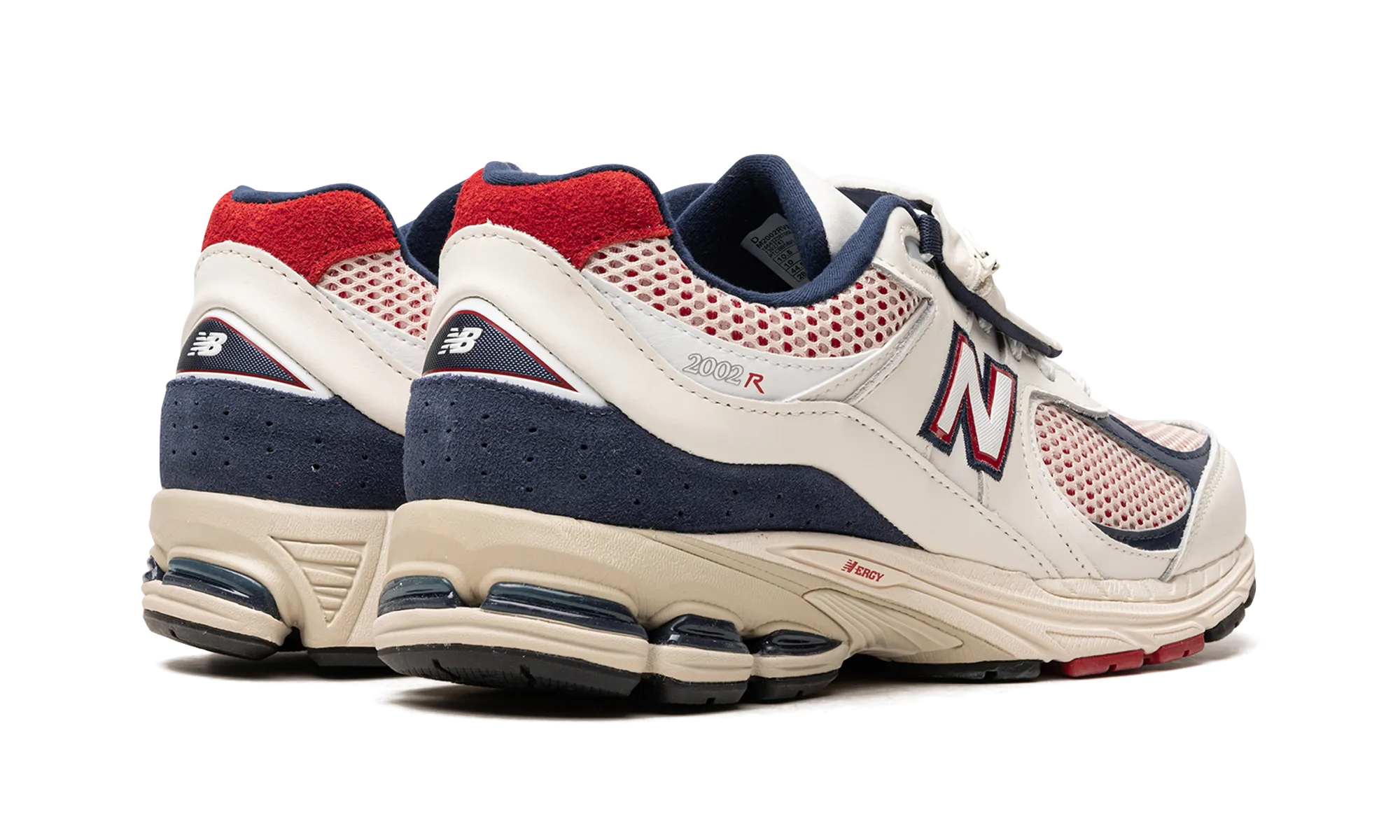 2002R "Sea Salt/Team Red" new balance mens runners