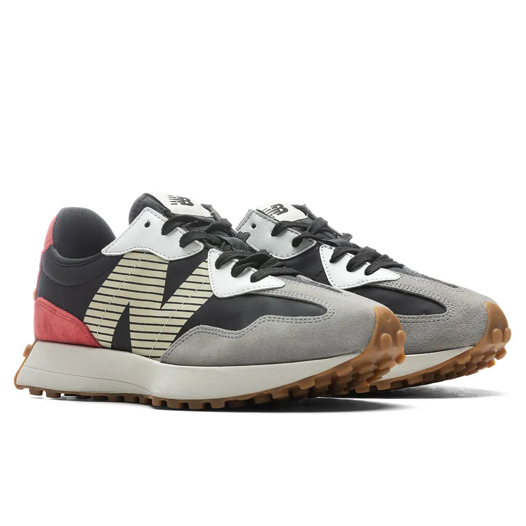 327 - Black/Team Red New Balance Sport & Comfort Shoes