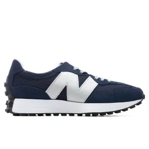 327 - Natural Indigo/Metallic New Balance sneakers with arch support