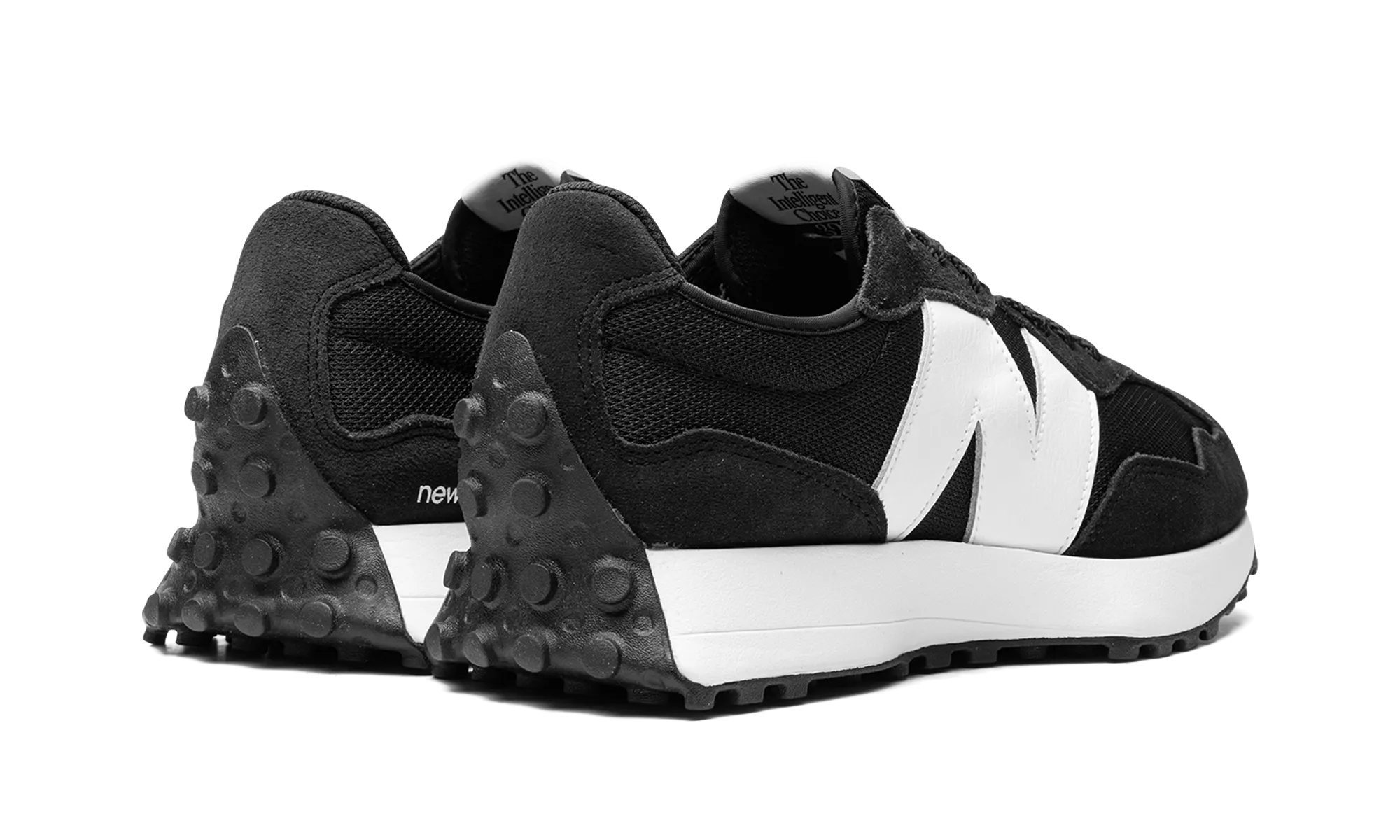 327 "Black White" new balance mens comfort shoes
