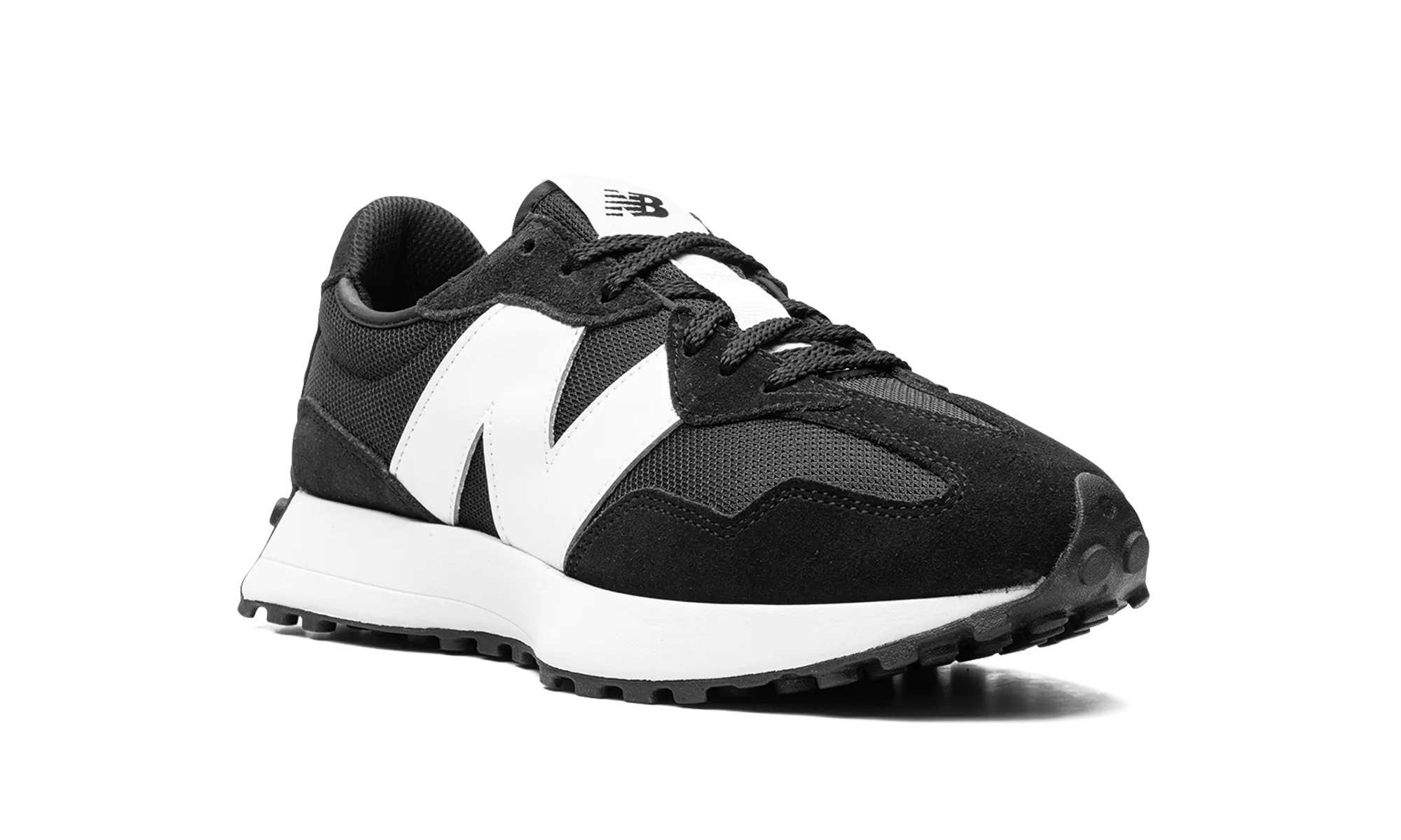 327 "Black White" new balance mens comfort shoes