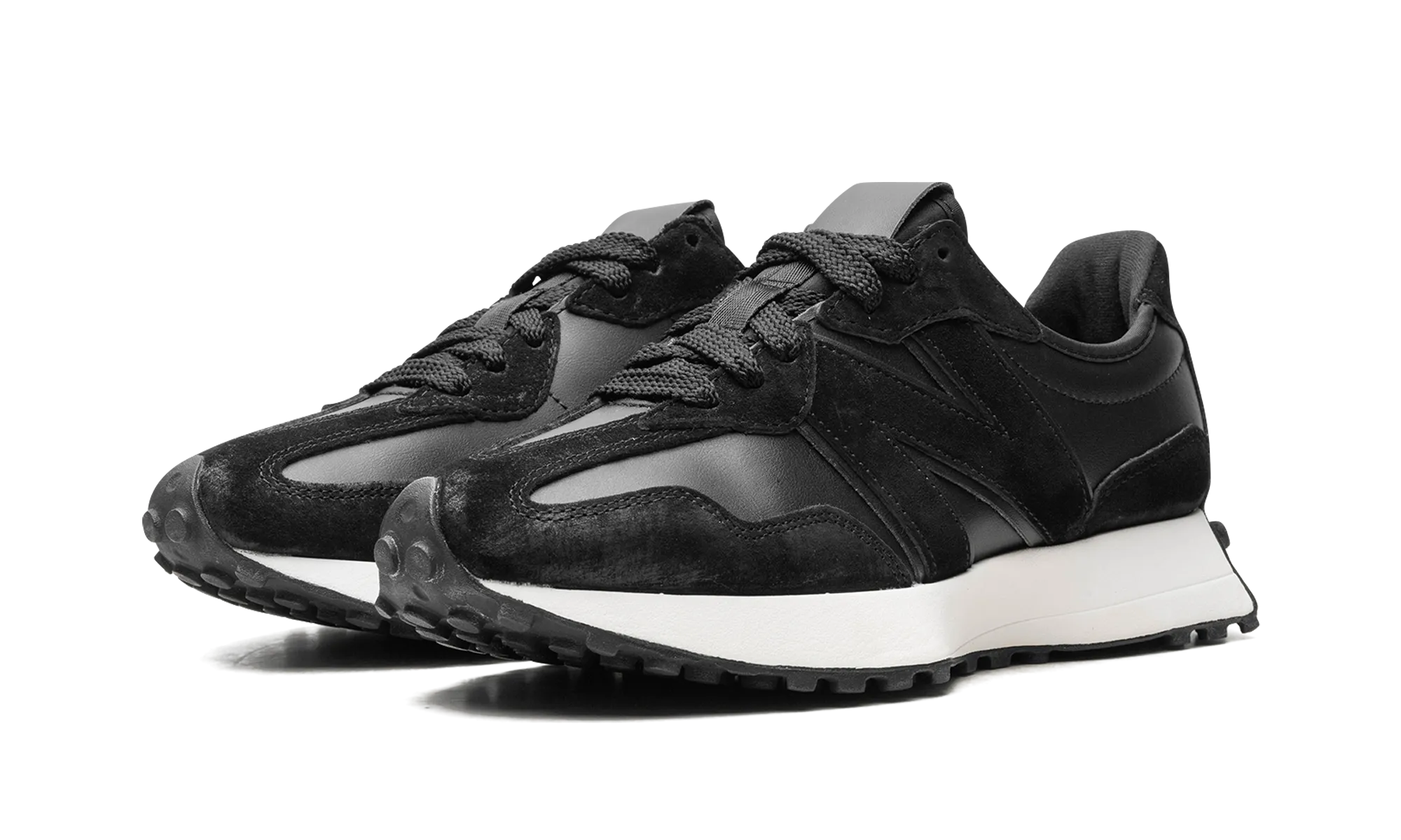 327 "Black" new balance mens runners