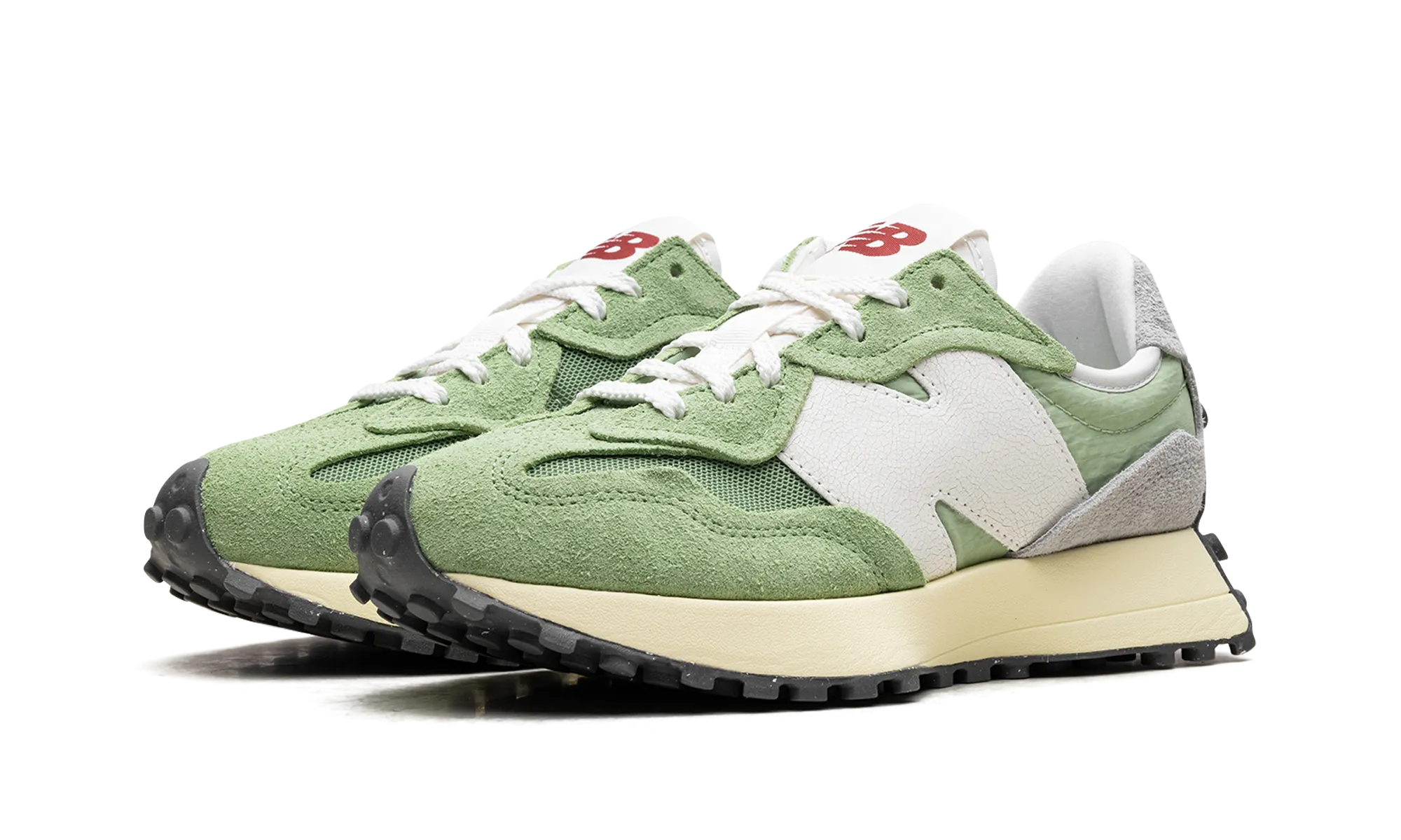327 "CHIVE AVOCADO" new balance mens casual sneakers