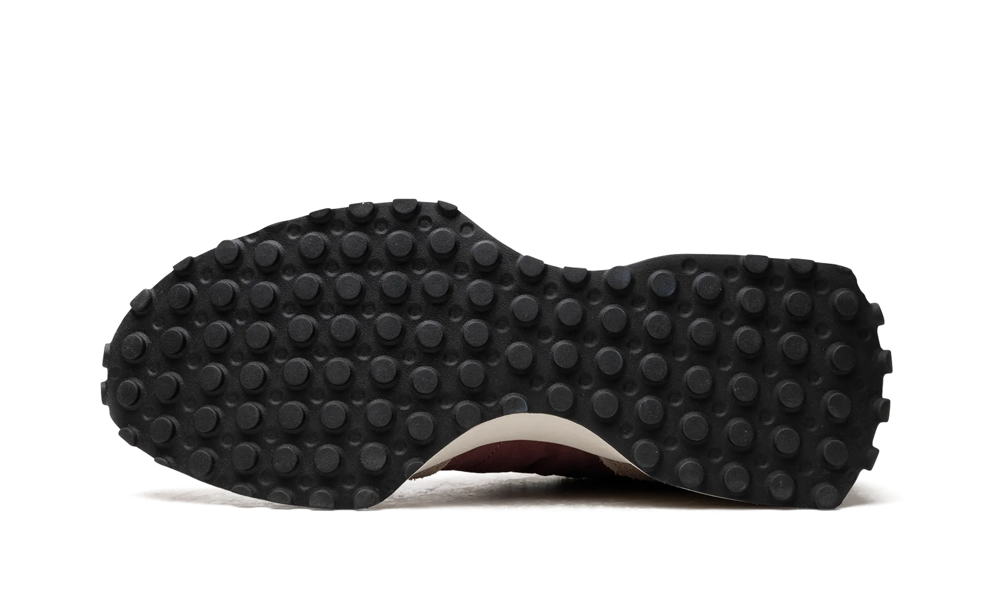 327 "Driftwood Washed Burgundy" new balance mesh athletic shoes