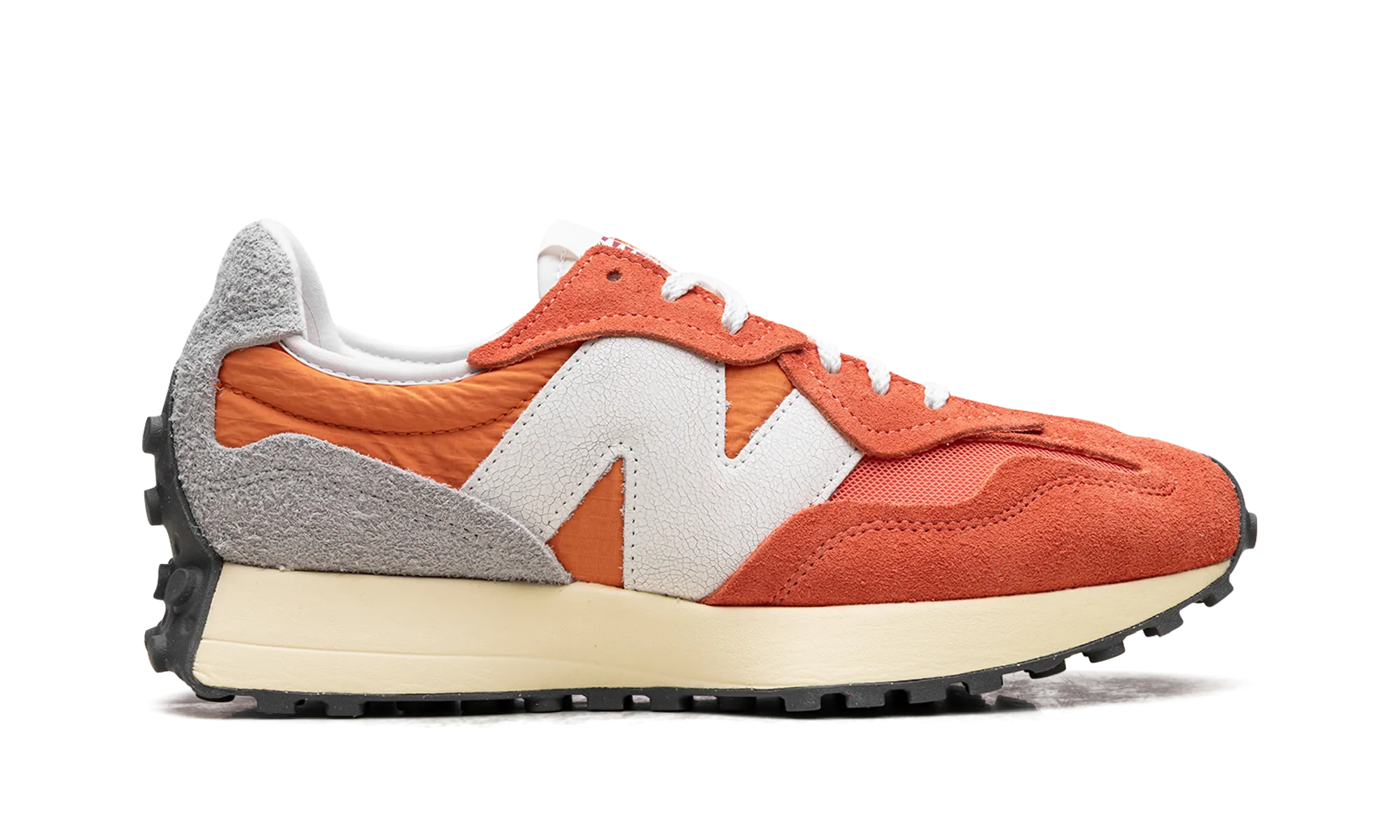 327 "Gulf Red Sun Glow" new balance mens comfort shoes