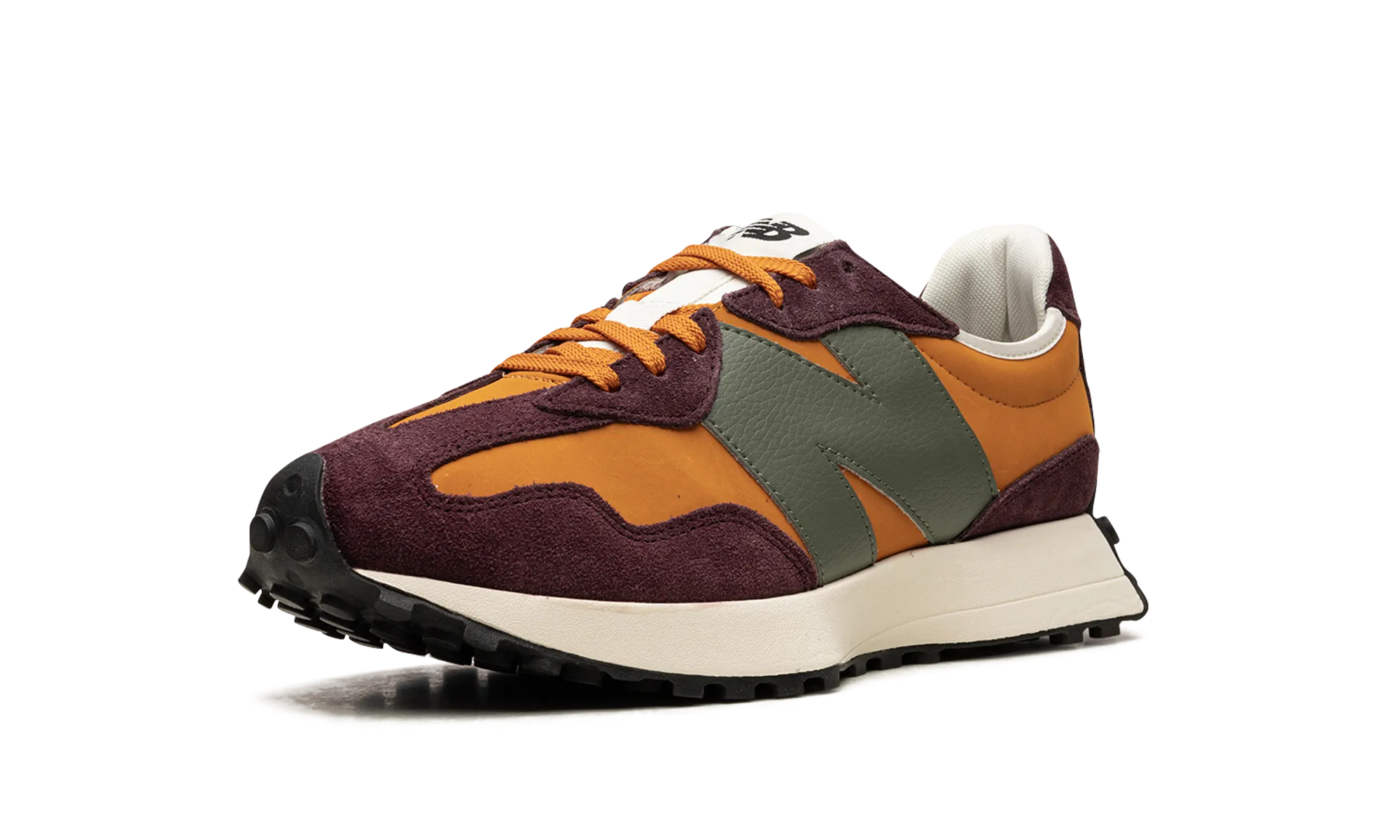 327 "Madras Orange" new balance mesh athletic shoes