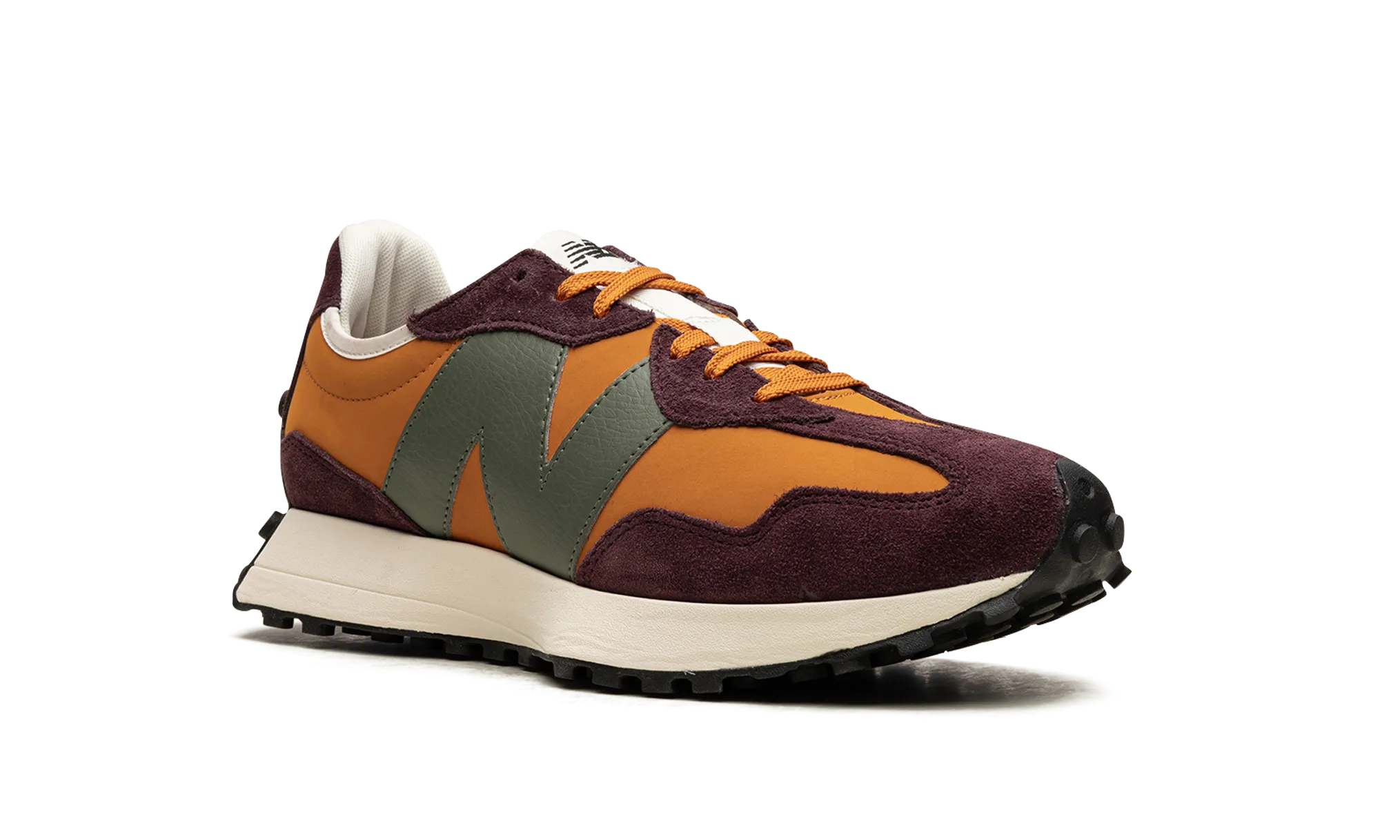 327 "Madras Orange" new balance mesh athletic shoes