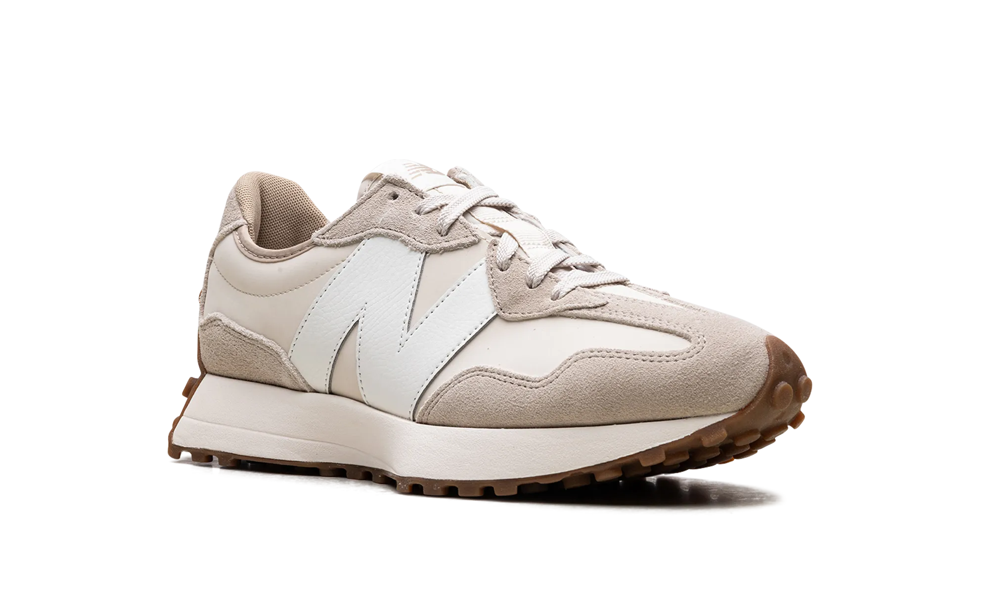 327 "Oatmeal White" new balance mens casual sneakers