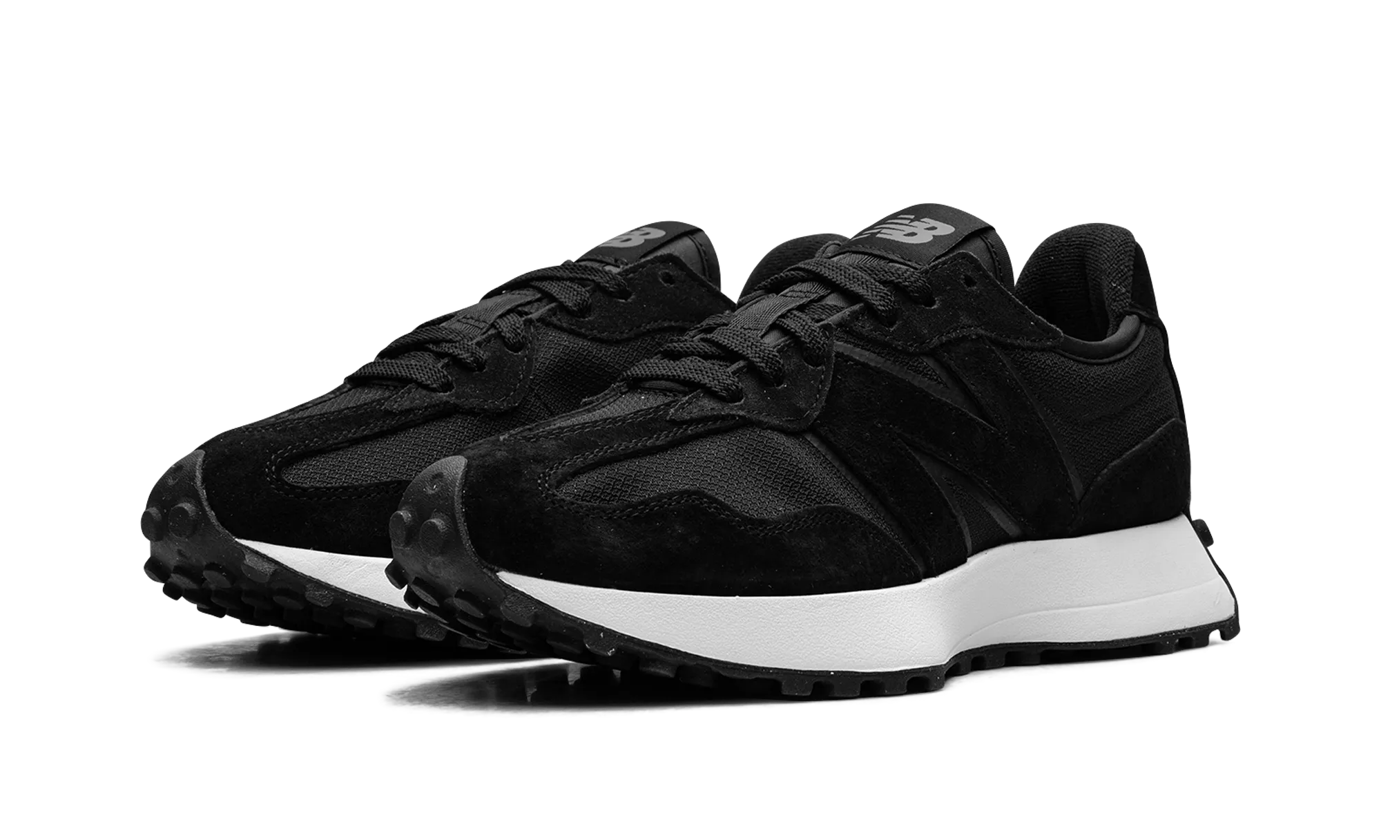 327 "Phantom Black" new balance mens runners