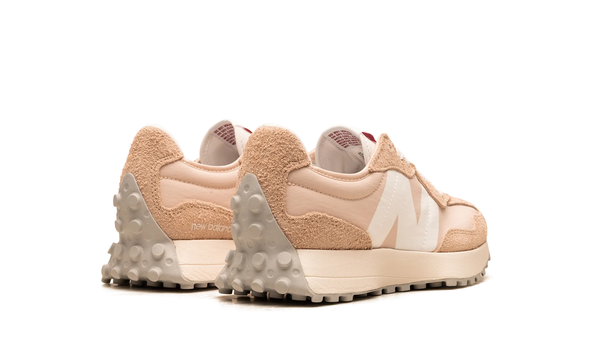 327 "Pink / Beige" new balance mens runners