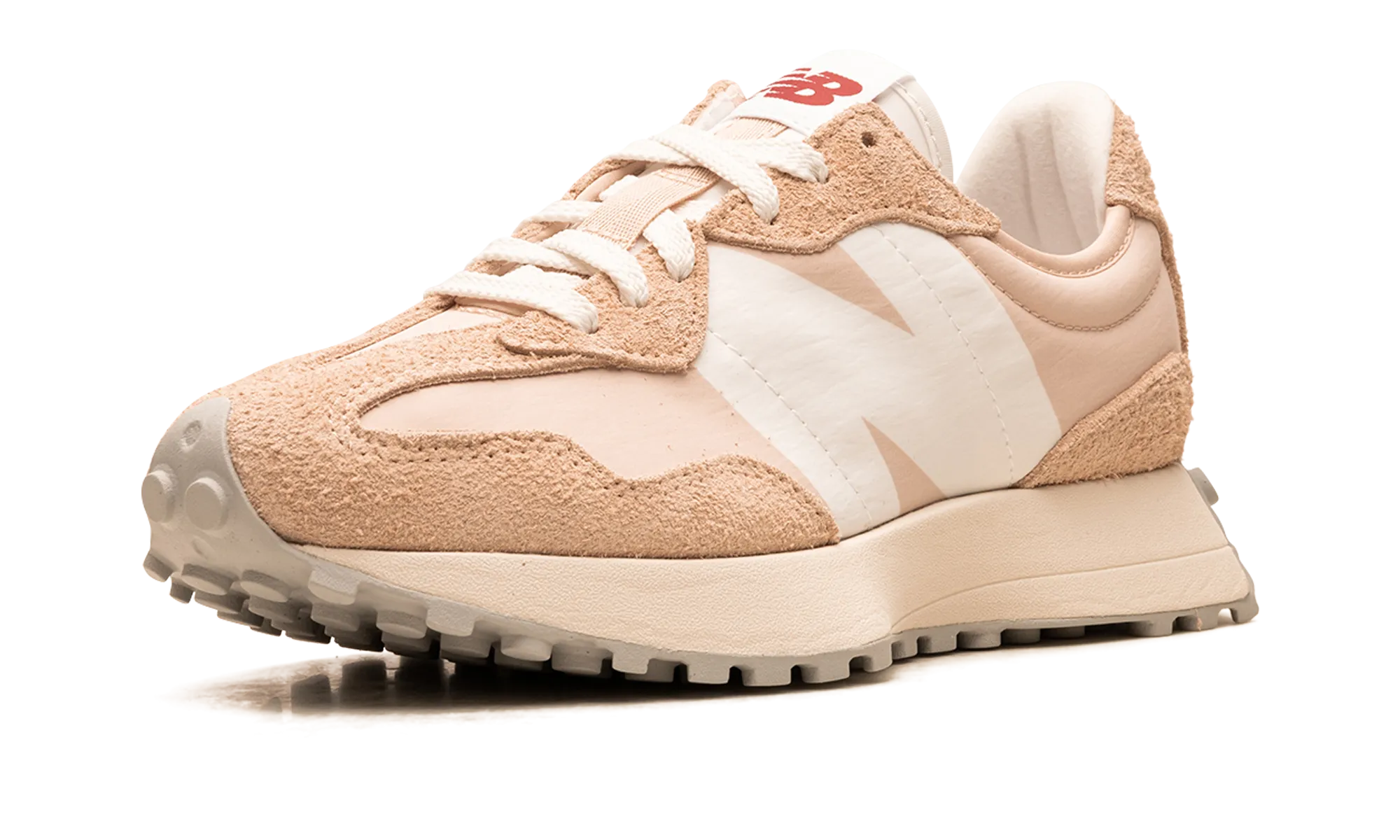 327 "Pink / Beige" new balance mens runners