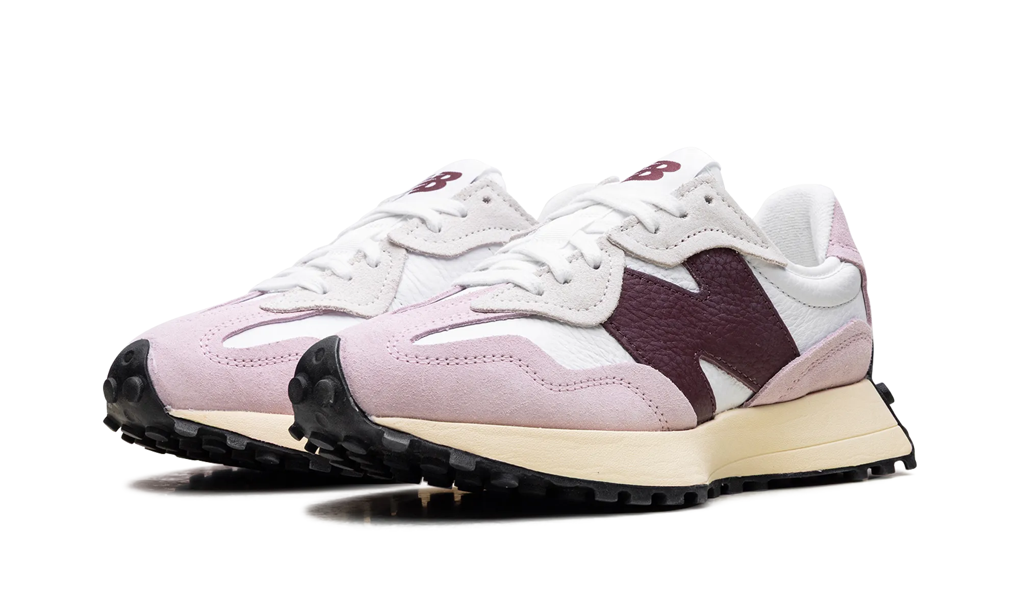 327 "Twilight Haze Faded Plum" new balance mens comfort shoes