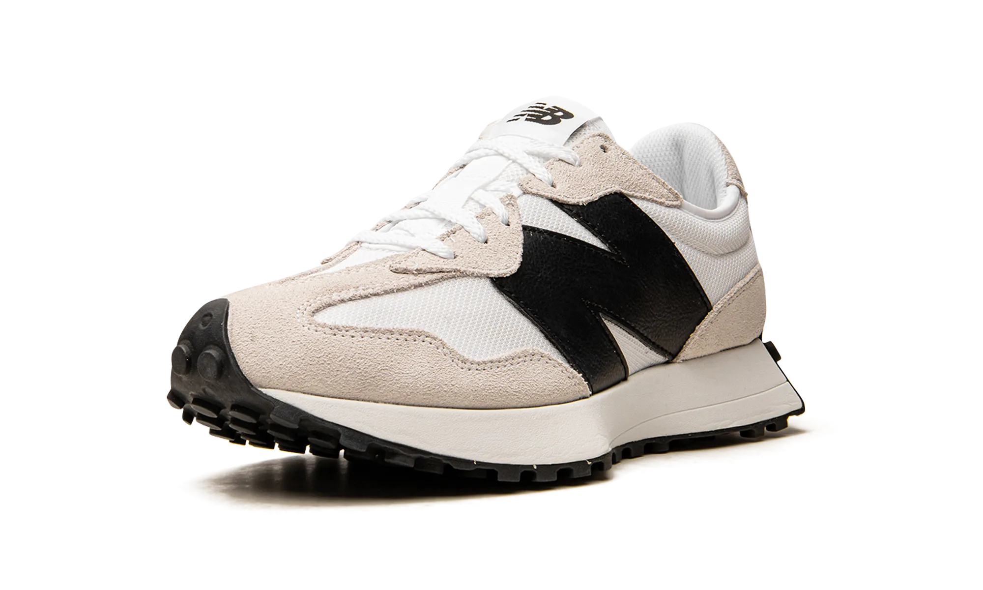 327 "White / Black" new balance mens comfort shoes