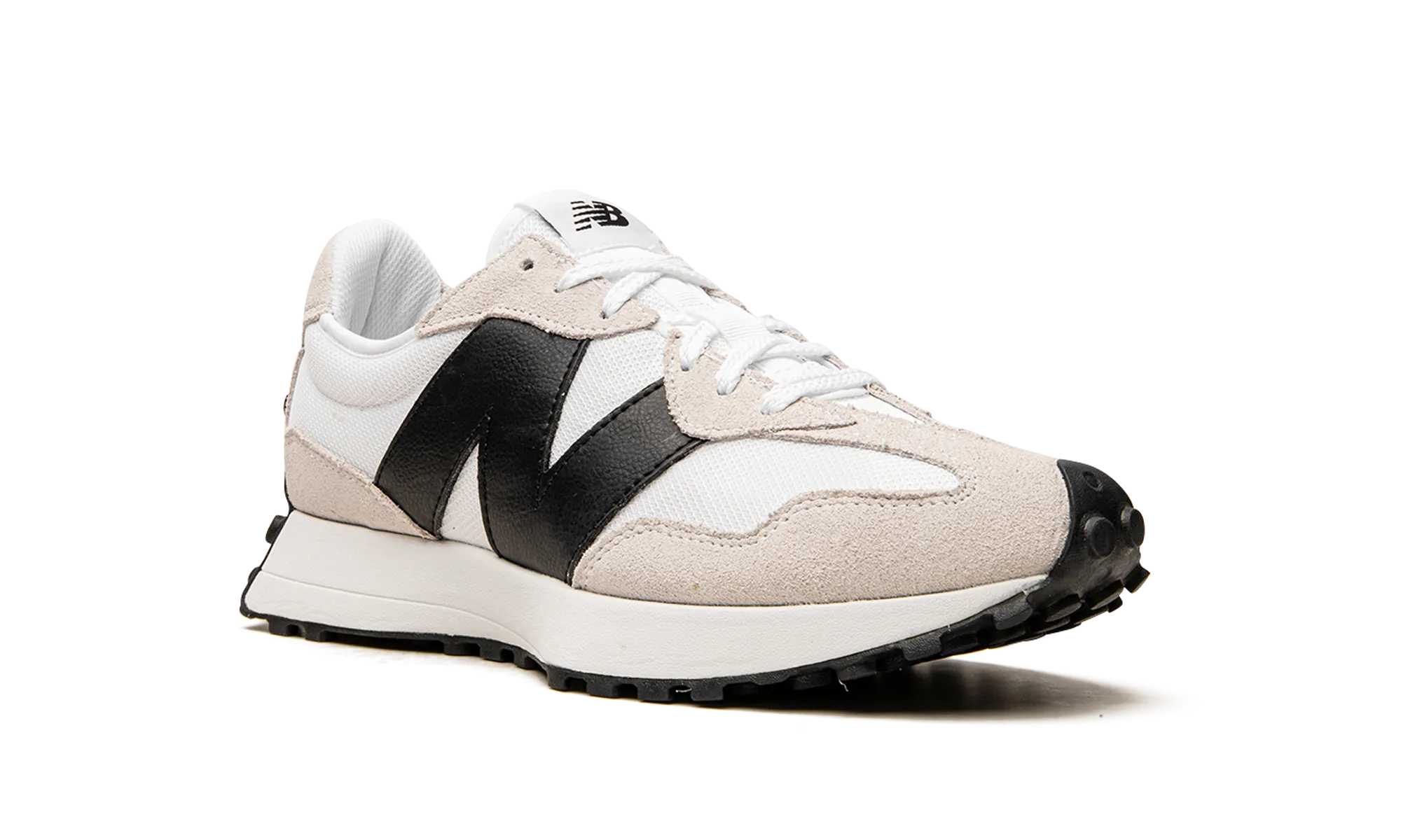 327 "White / Black" new balance mens comfort shoes