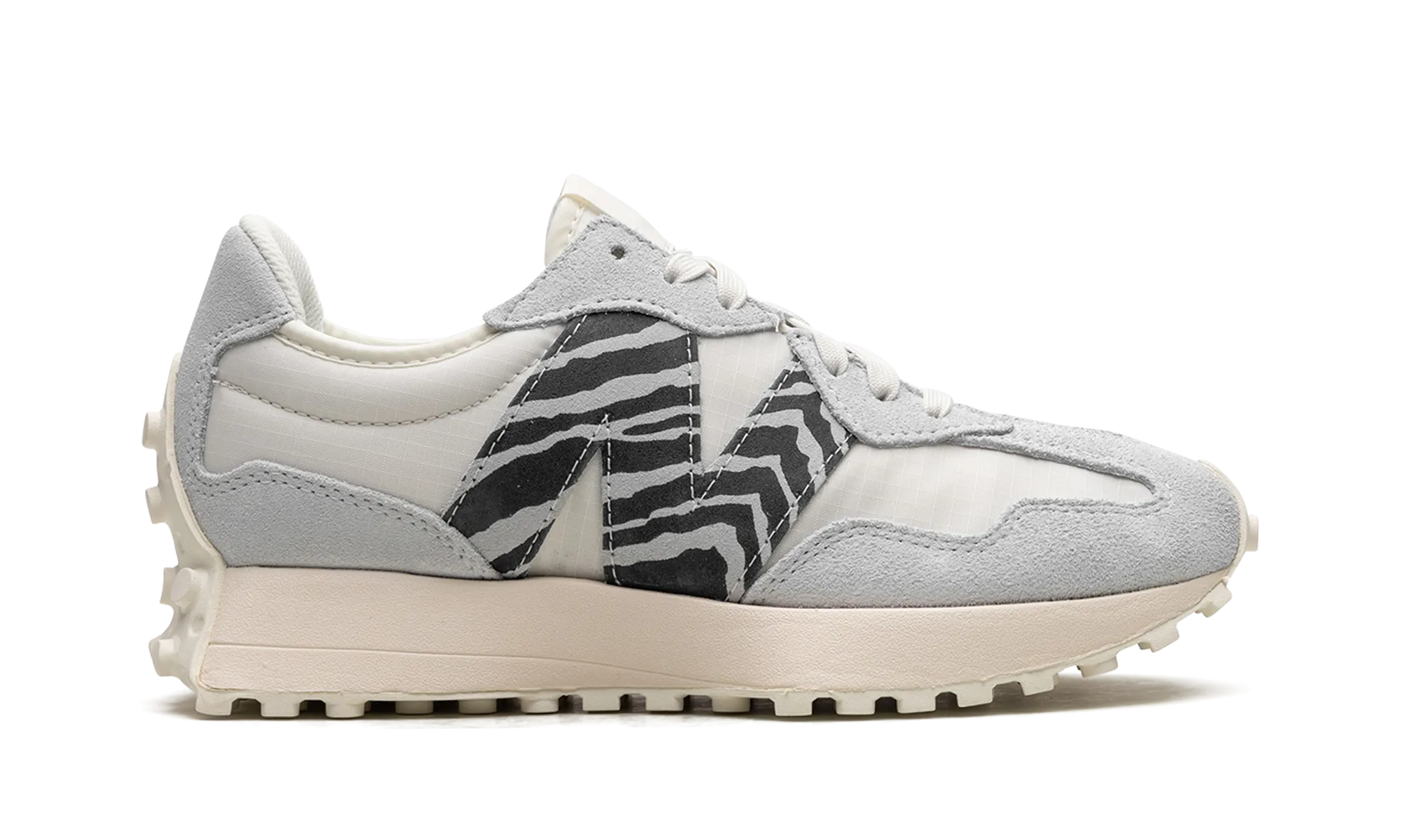 327 "Zebra Pastel Blue" new balance mesh athletic shoes