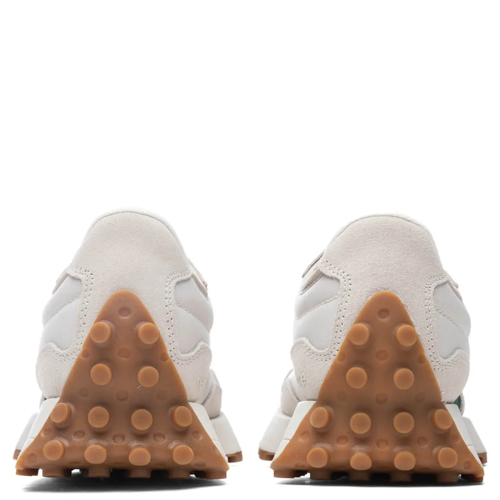 327 - Timberwolf/Nightwatch Green New Balance Arch Support Sneakers