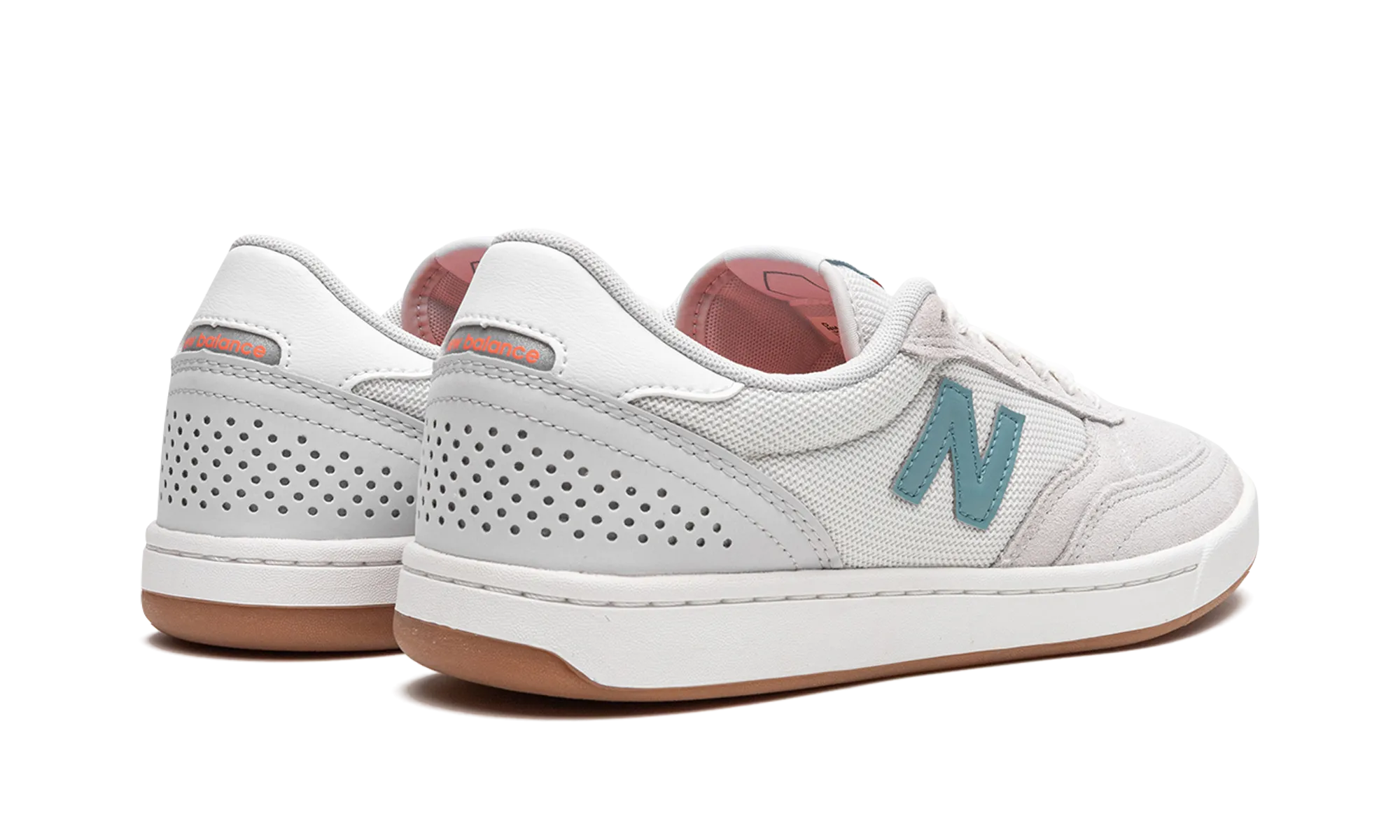 440 "Light Grey/Aqua Sea" new balance mesh athletic shoes