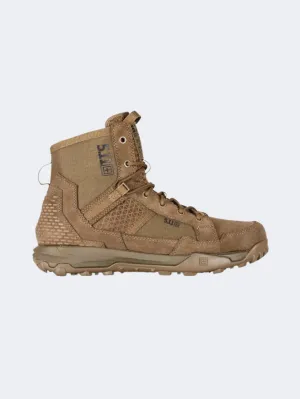 5-11 Brand A/T 6" Non-Zip Men Tactical Boots Dark Coyote Mens shoes for everyday urban style