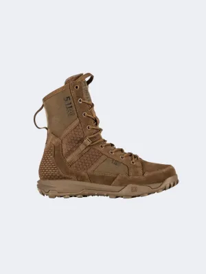 5-11 Brand A/T 8" Non-Zip Men Tactical Boots Dark Coyote Mens shoes for everyday urban style