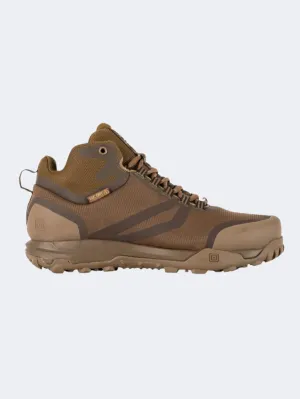 5-11 Brand A/T Mid Waterproof Men Tactical Shoes Dark Coyote Mens shoes for everyday urban style