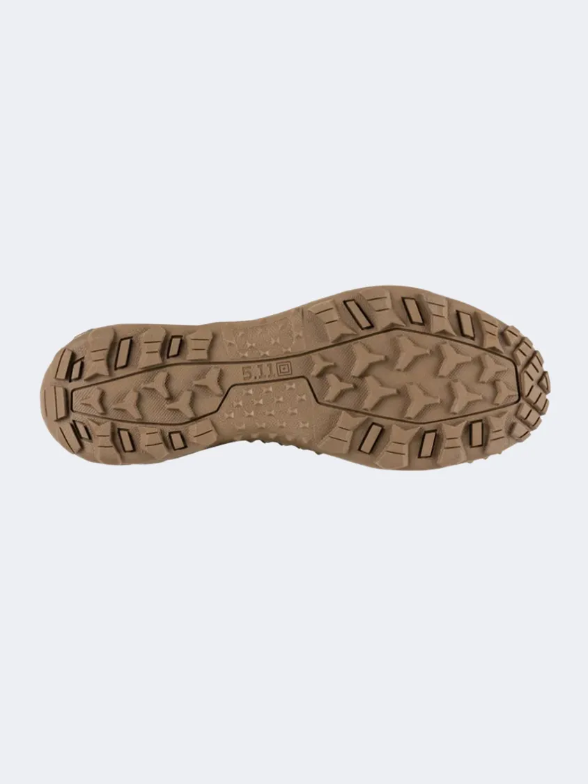 5-11 Brand A/T Mid Waterproof Men Tactical Shoes Dark Coyote Mens Casual Everyday Sneakers
