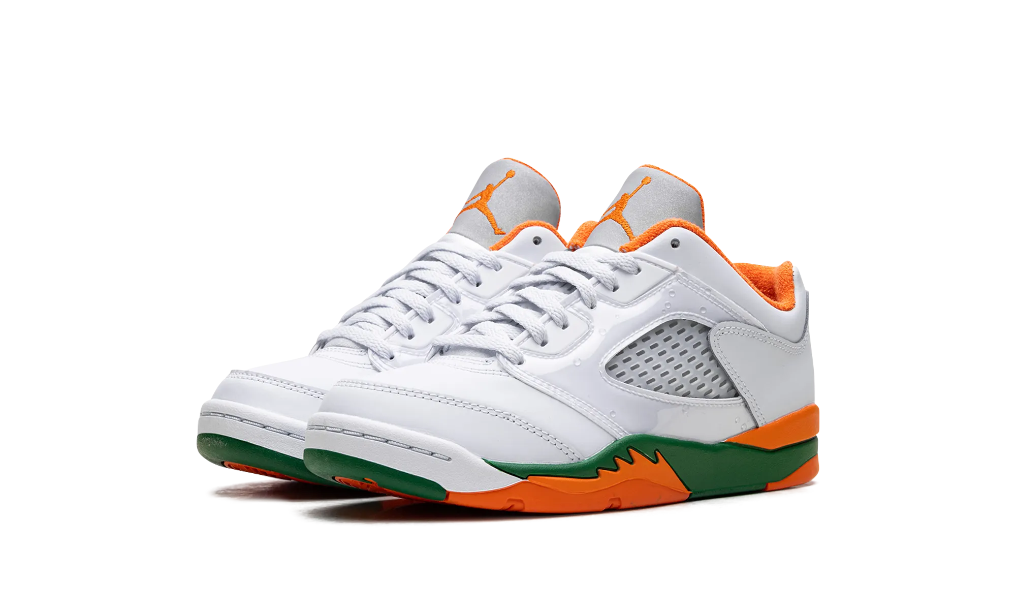 5 Low "Orange" jordan mens sport sneakers
