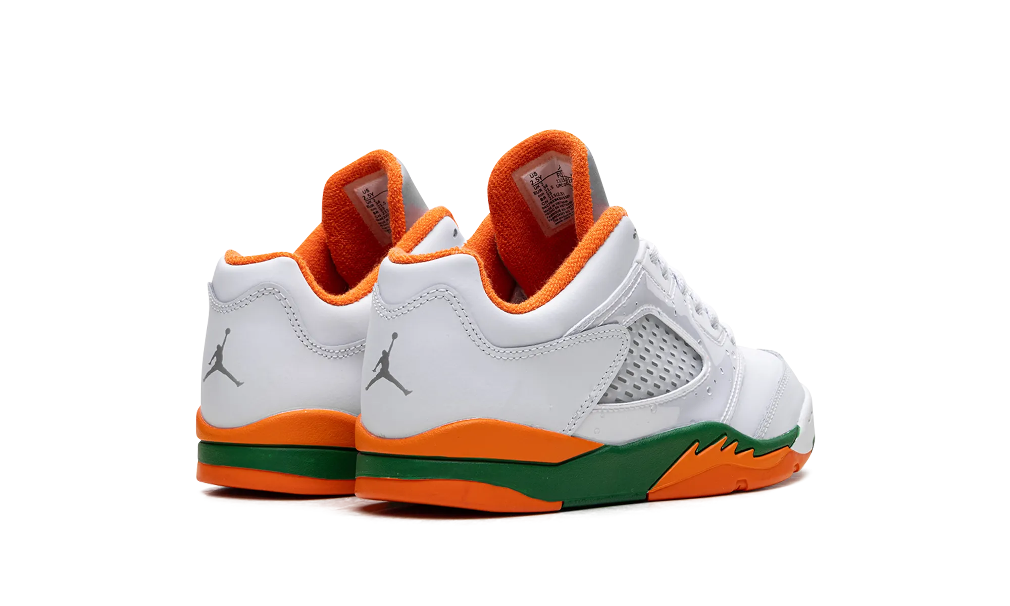 5 Low "Orange" jordan mens sport sneakers