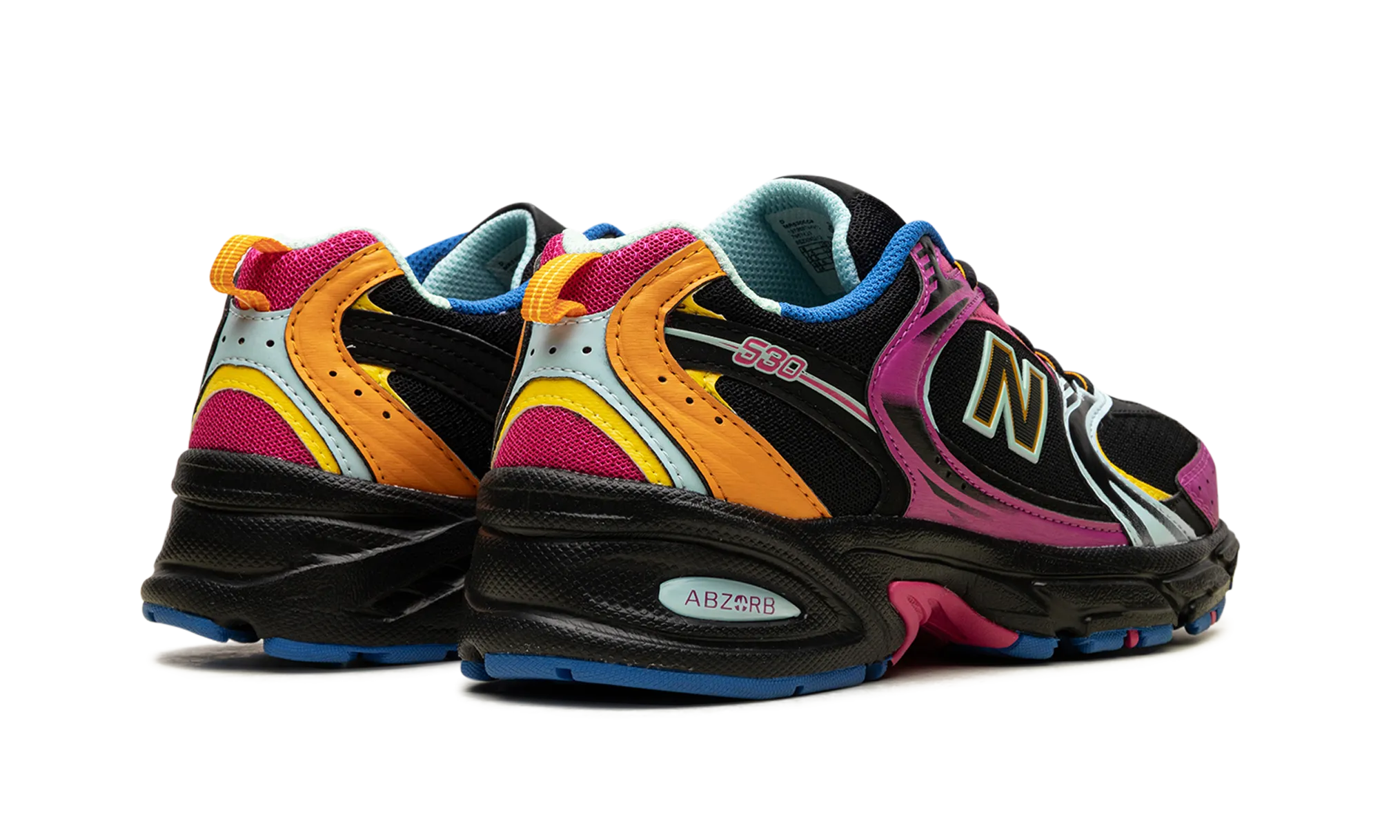 530 "Black Multi-Color" new balance mens comfort shoes