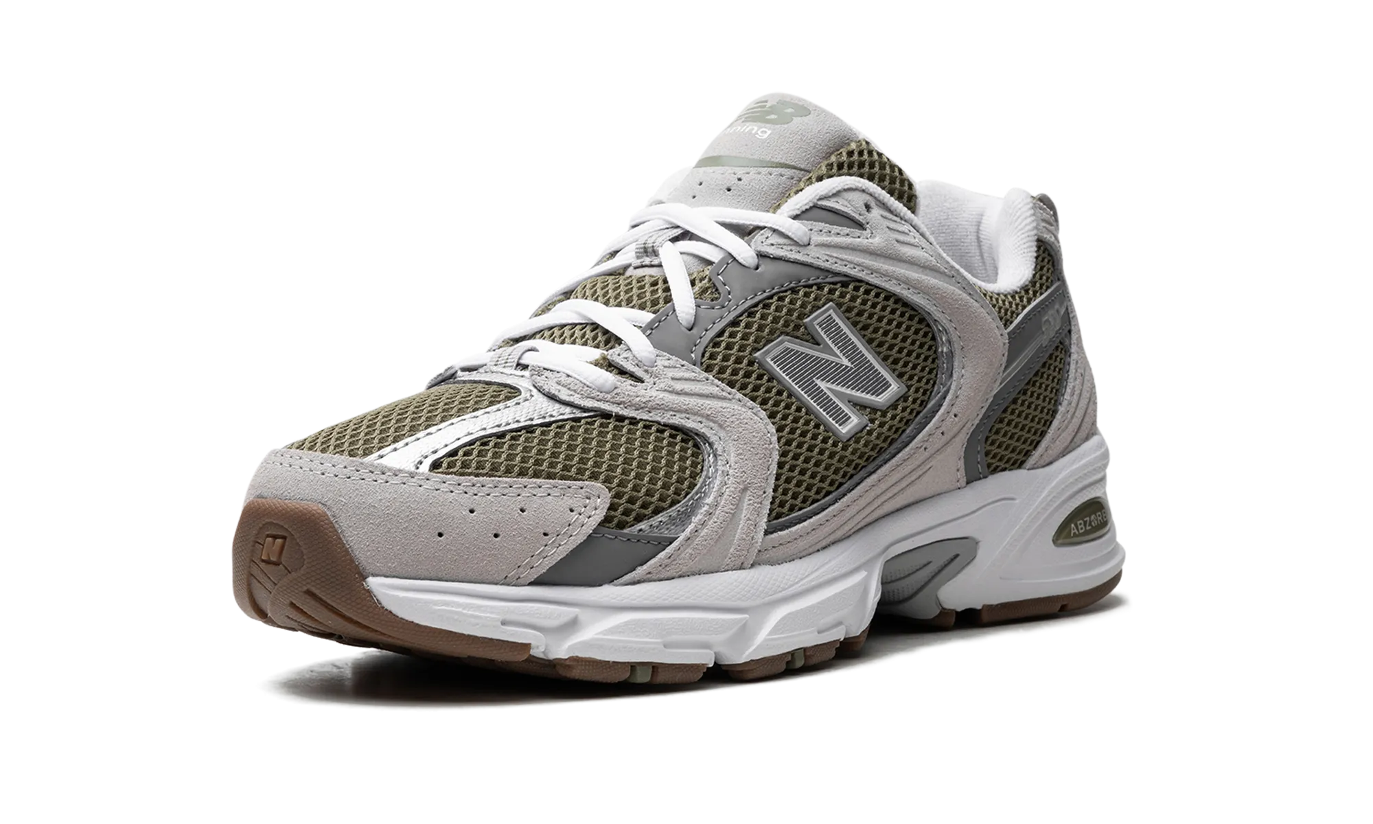 530 "Dark Olivine / Moonrock / Shadow Grey" new balance mens runners