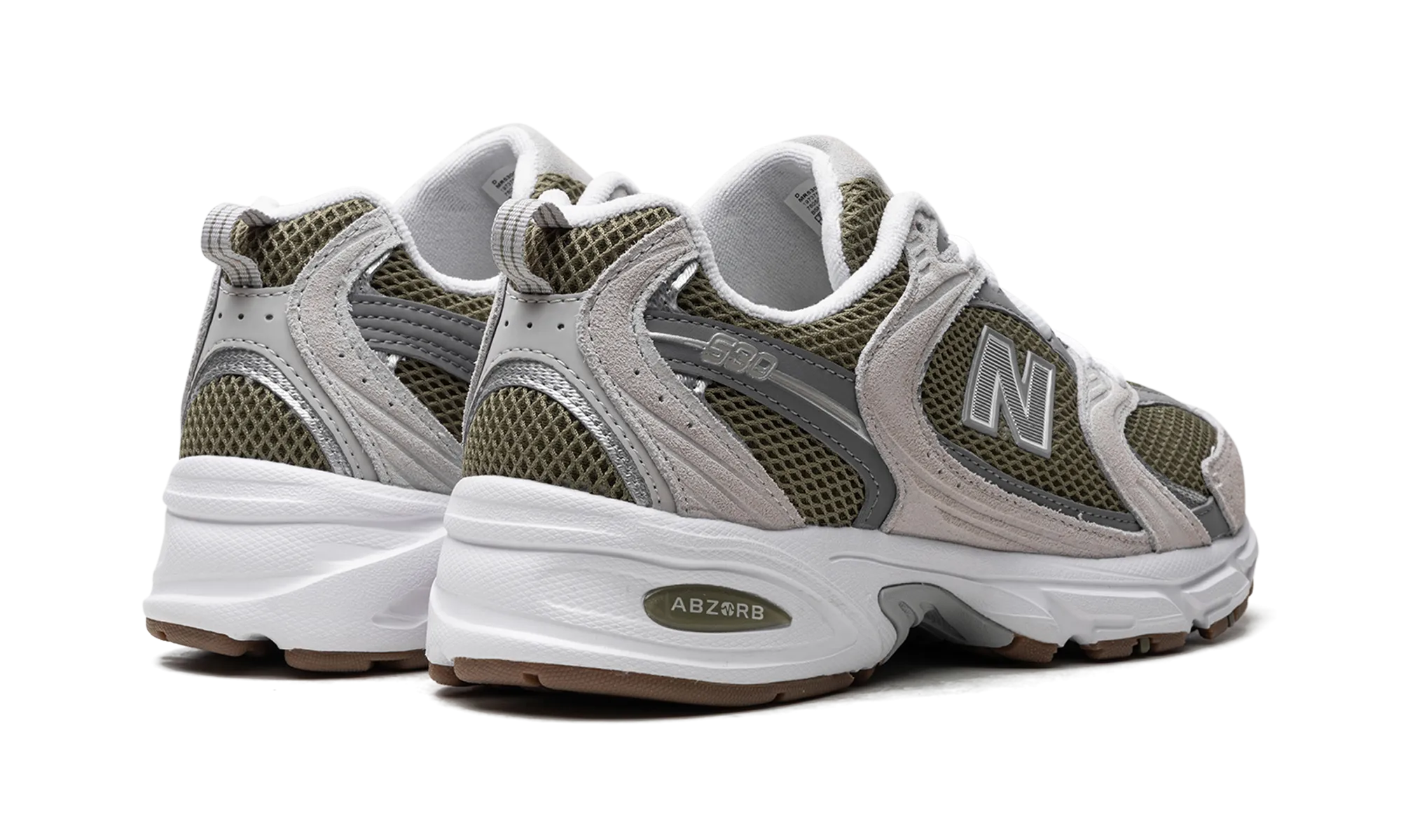 530 "Dark Olivine / Moonrock / Shadow Grey" new balance mens runners