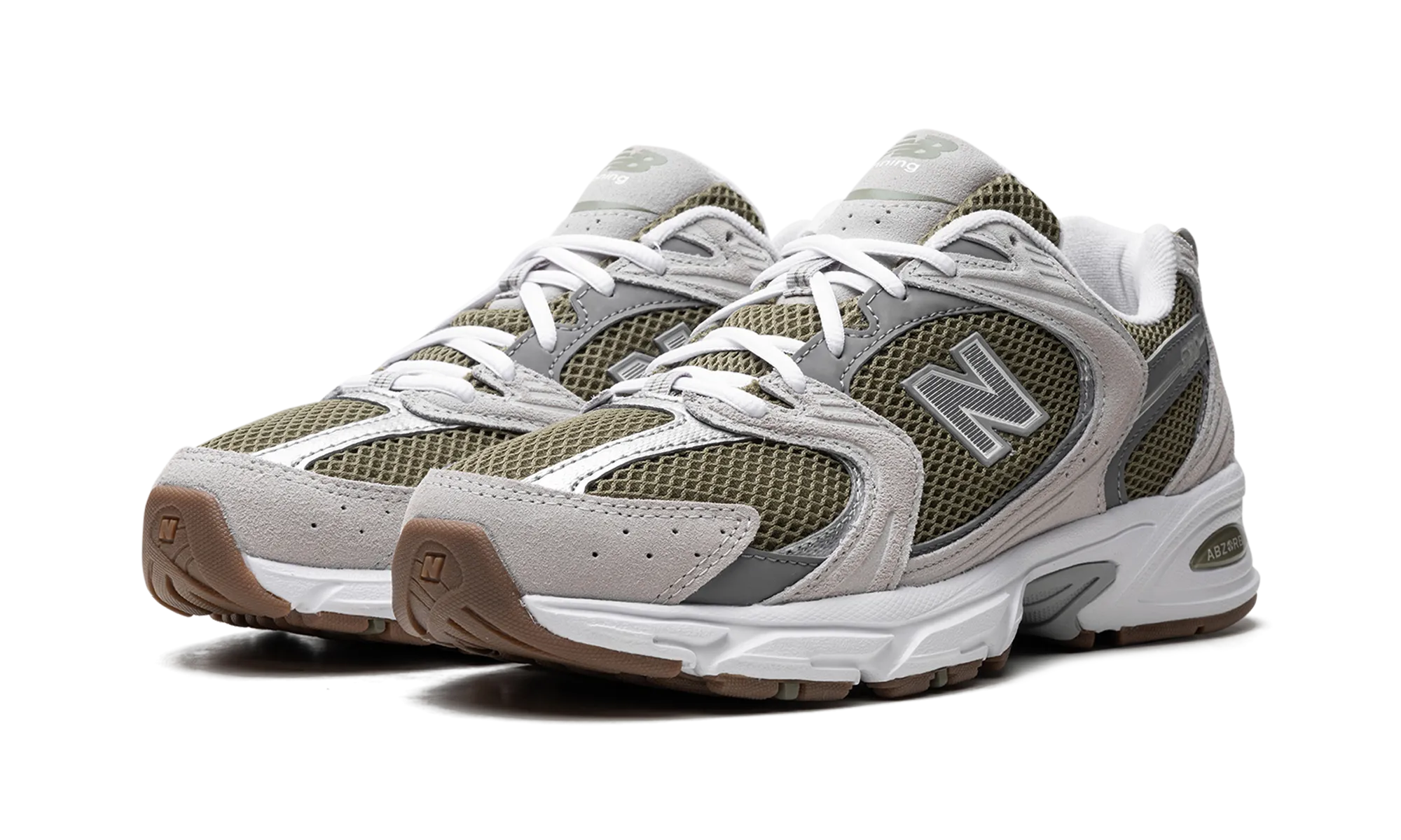 530 "Dark Olivine / Moonrock / Shadow Grey" new balance mens runners