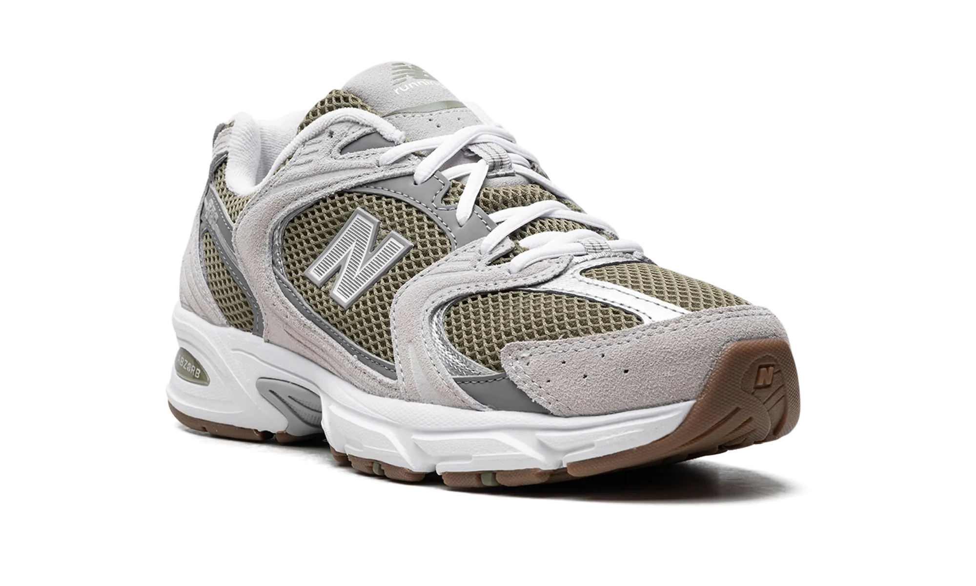 530 "Dark Olivine / Moonrock / Shadow Grey" new balance mens runners